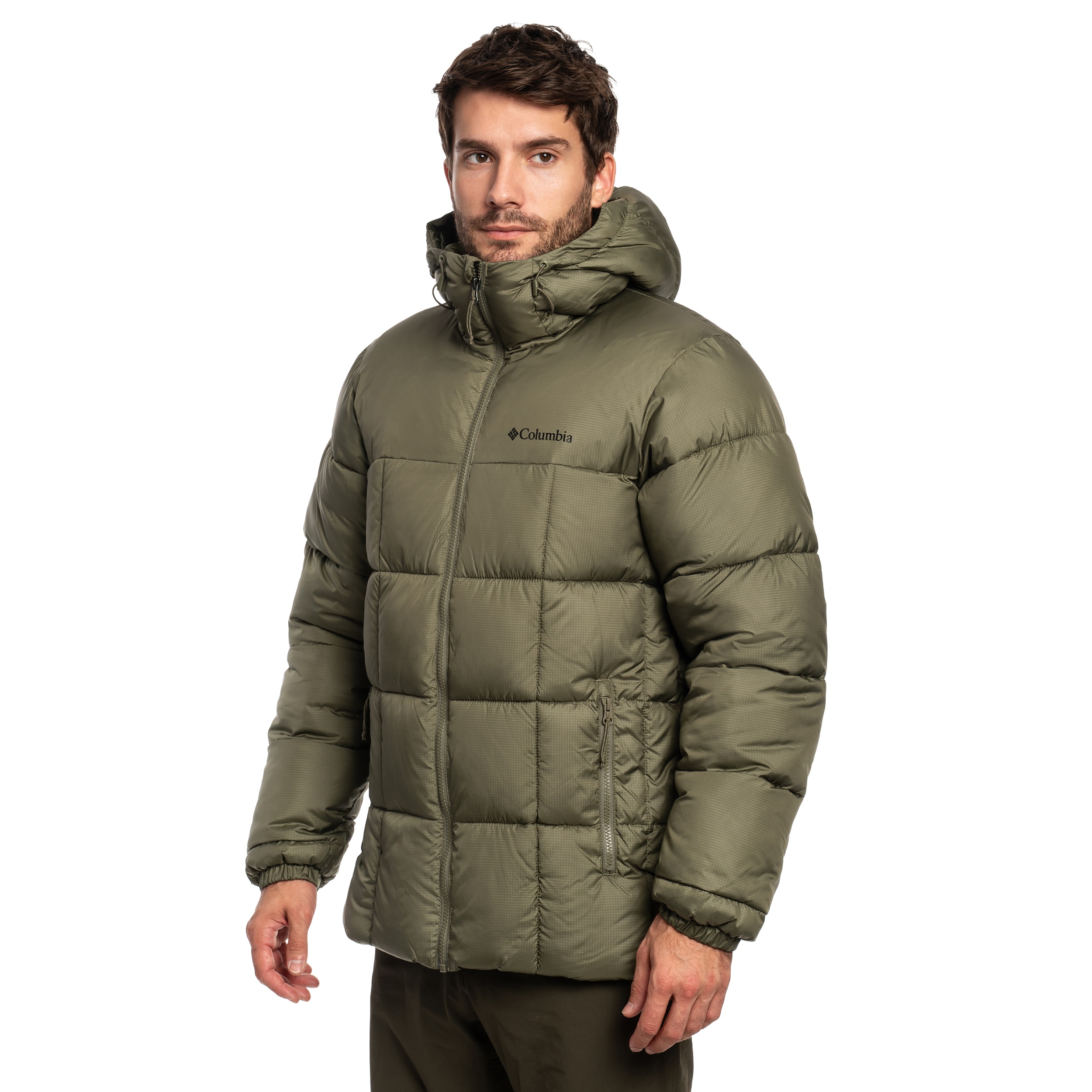 Kurtka Columbia Puffect IV Hooded Puffer - Stone Green