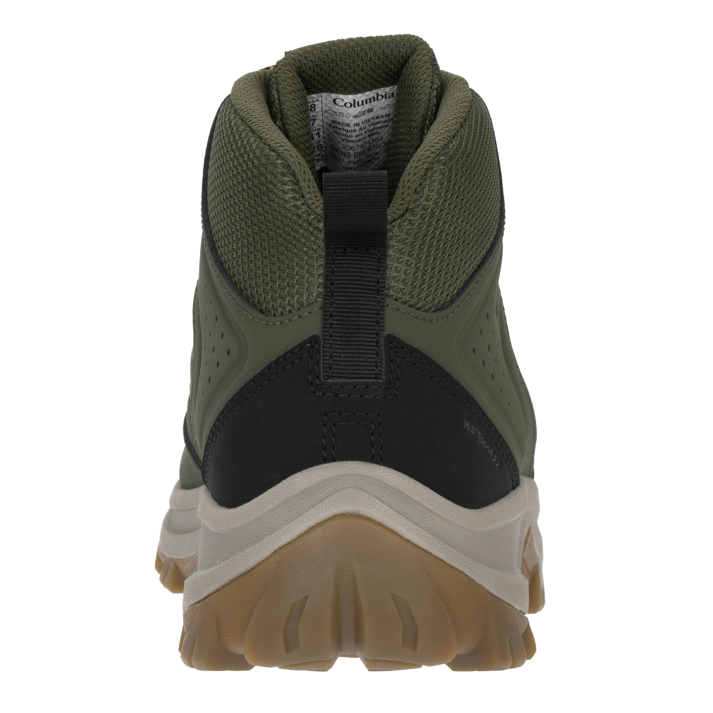 Buty Columbia Transverse Hike Waterproof Mid - Nori/Desert Gold