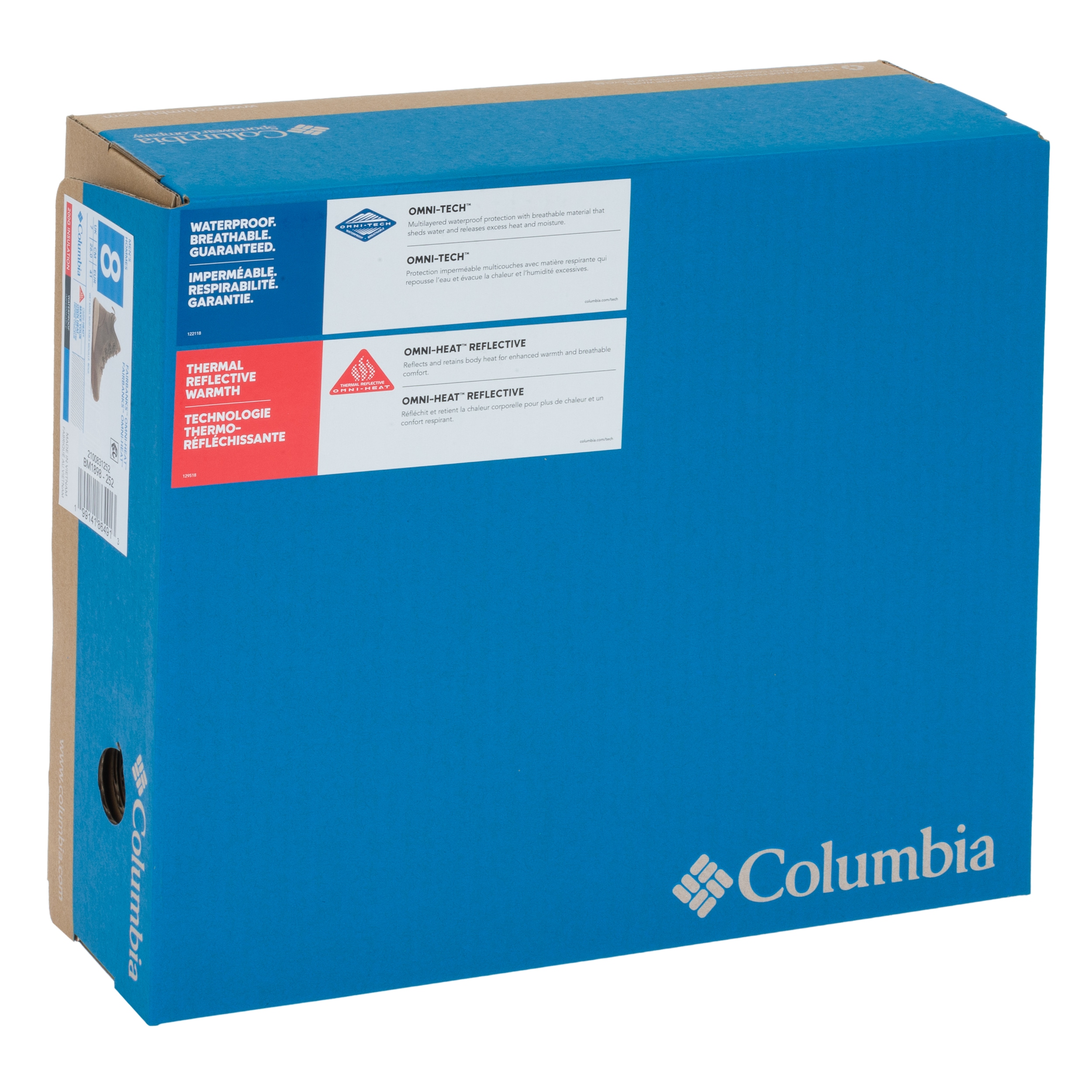 Черевики Columbia Fairbanks II Omni-Heat Waterproff Winter - Wet Sand/Mud