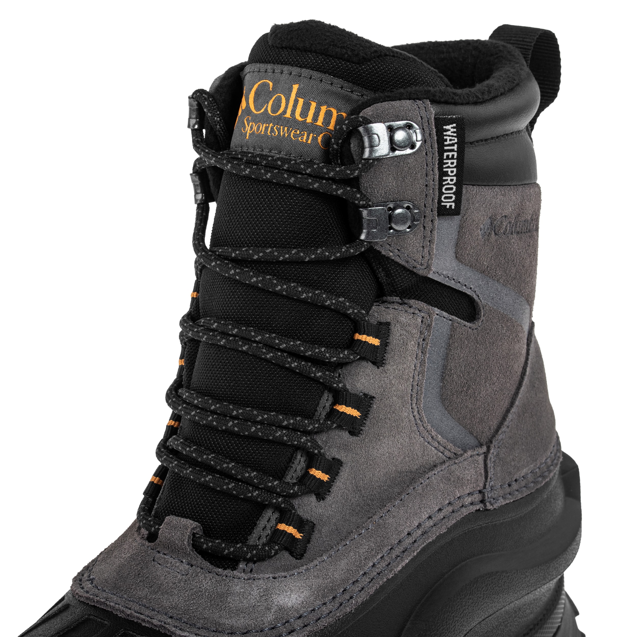 Buty śniegowce Columbia Bugaboot Canyon - Black/Gold