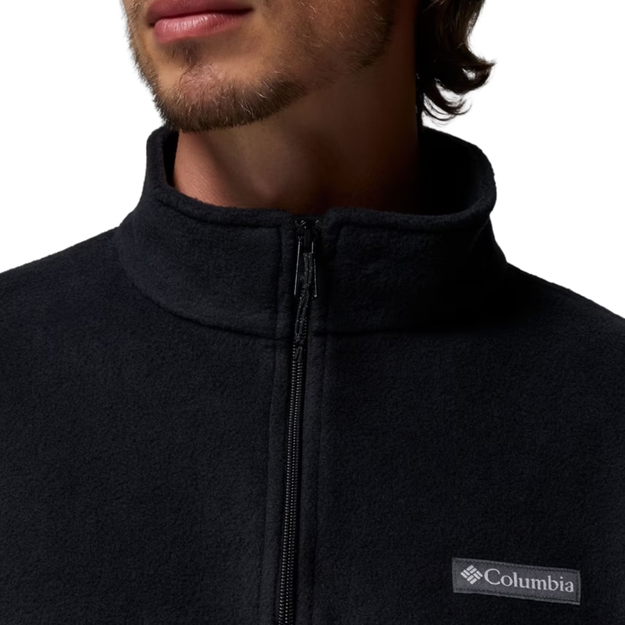 Polar Columbia Steens Mountain Half Zip Fleece Pullover - Black