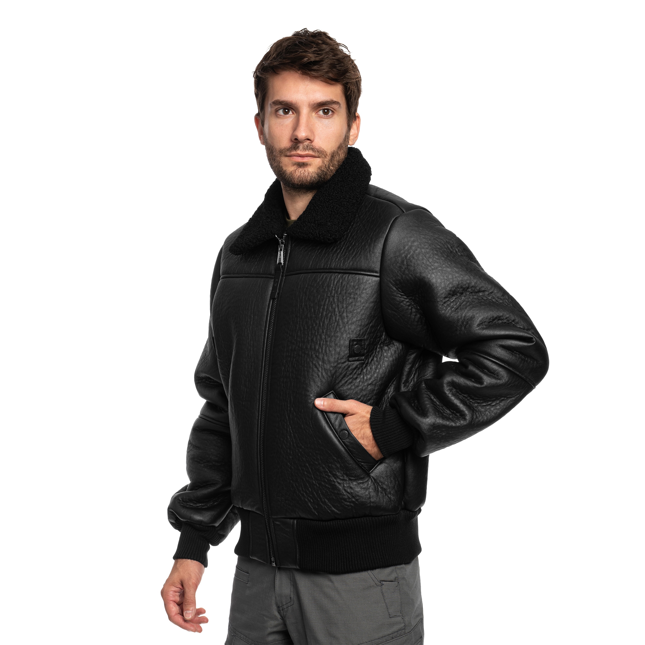 Kurtka Alpha Industries B15 Modified - Black/Black