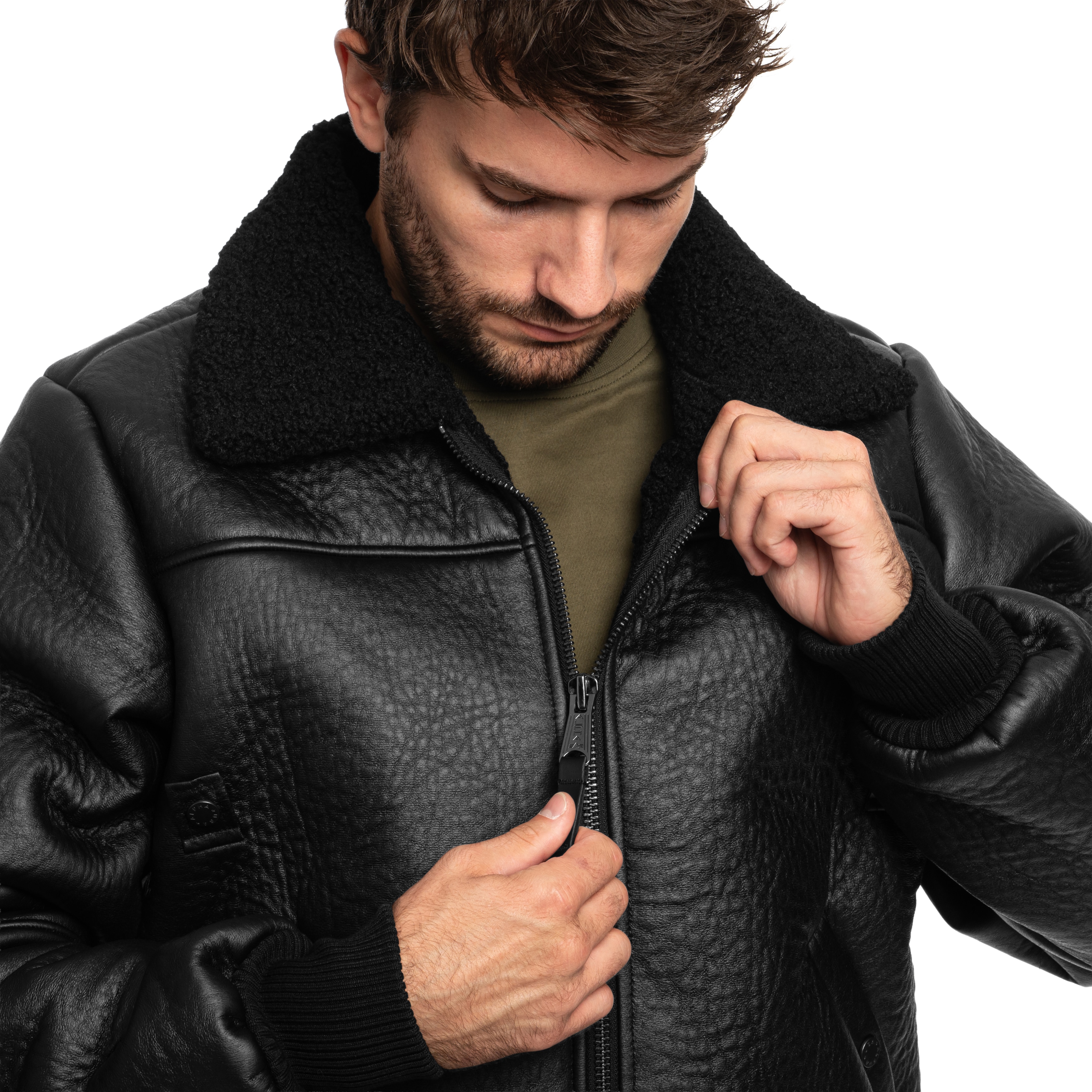 Kurtka Alpha Industries B15 Modified - Black/Black