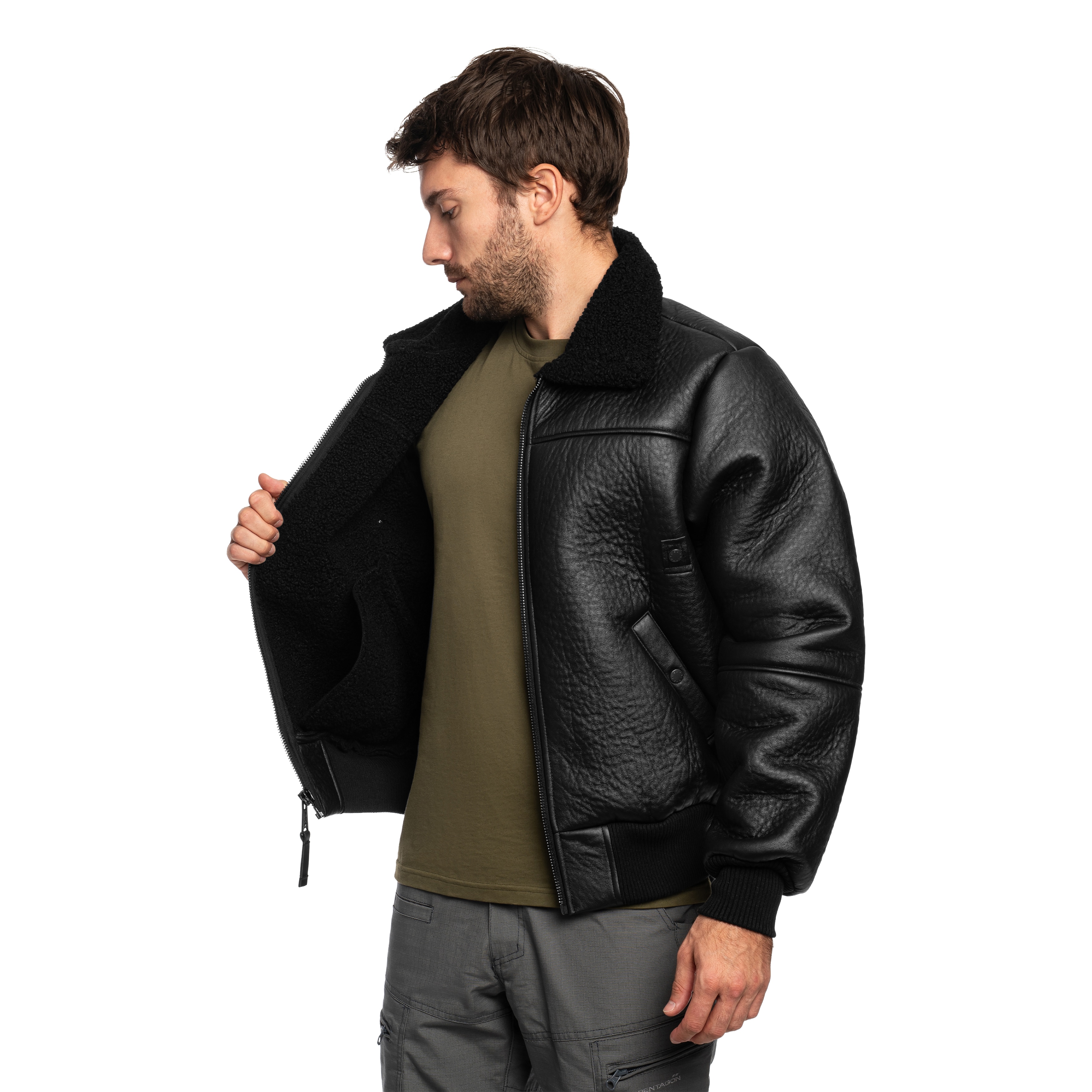 Kurtka Alpha Industries B15 Modified - Black/Black