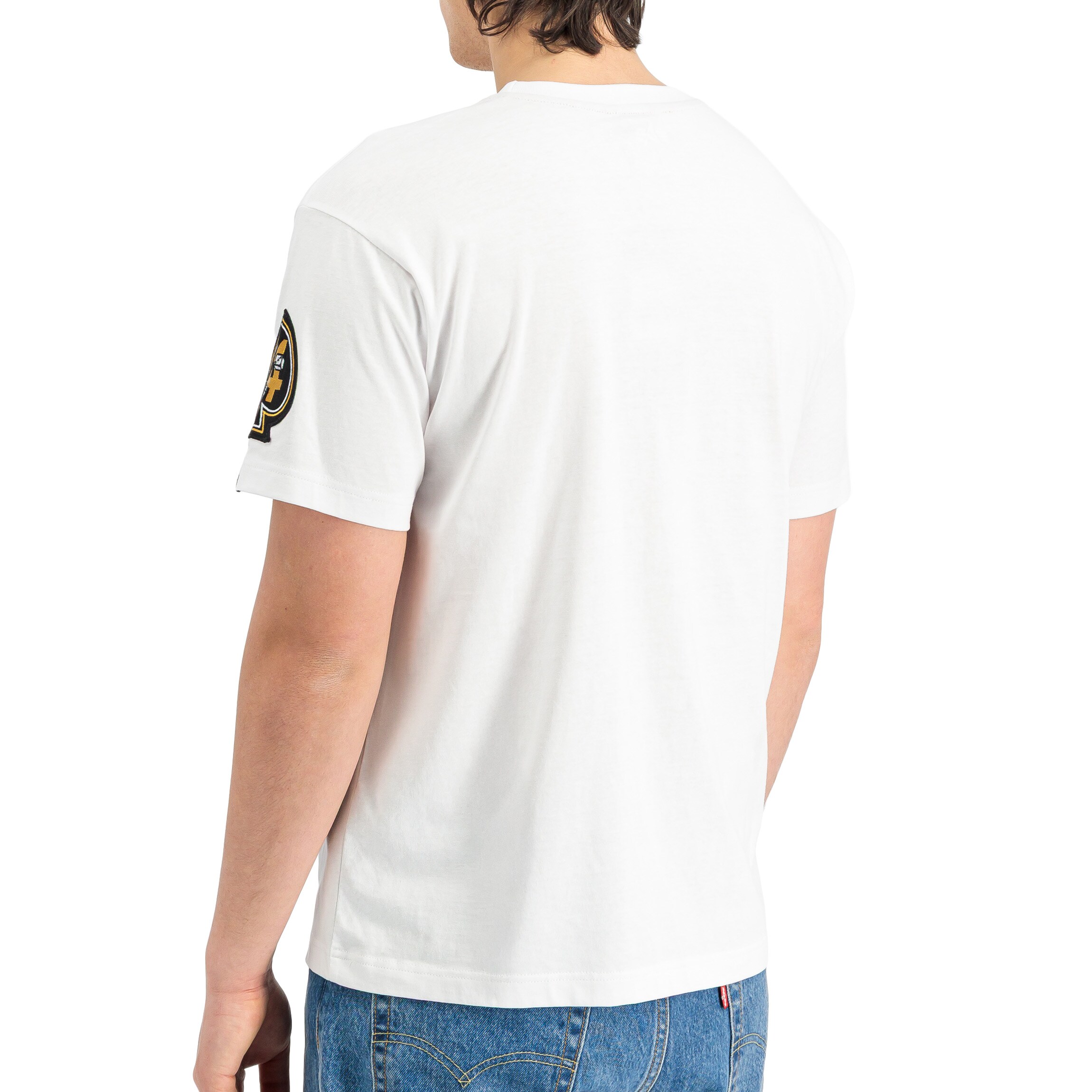 Koszulka T-shirt Alpha Industries Black Devils - White
