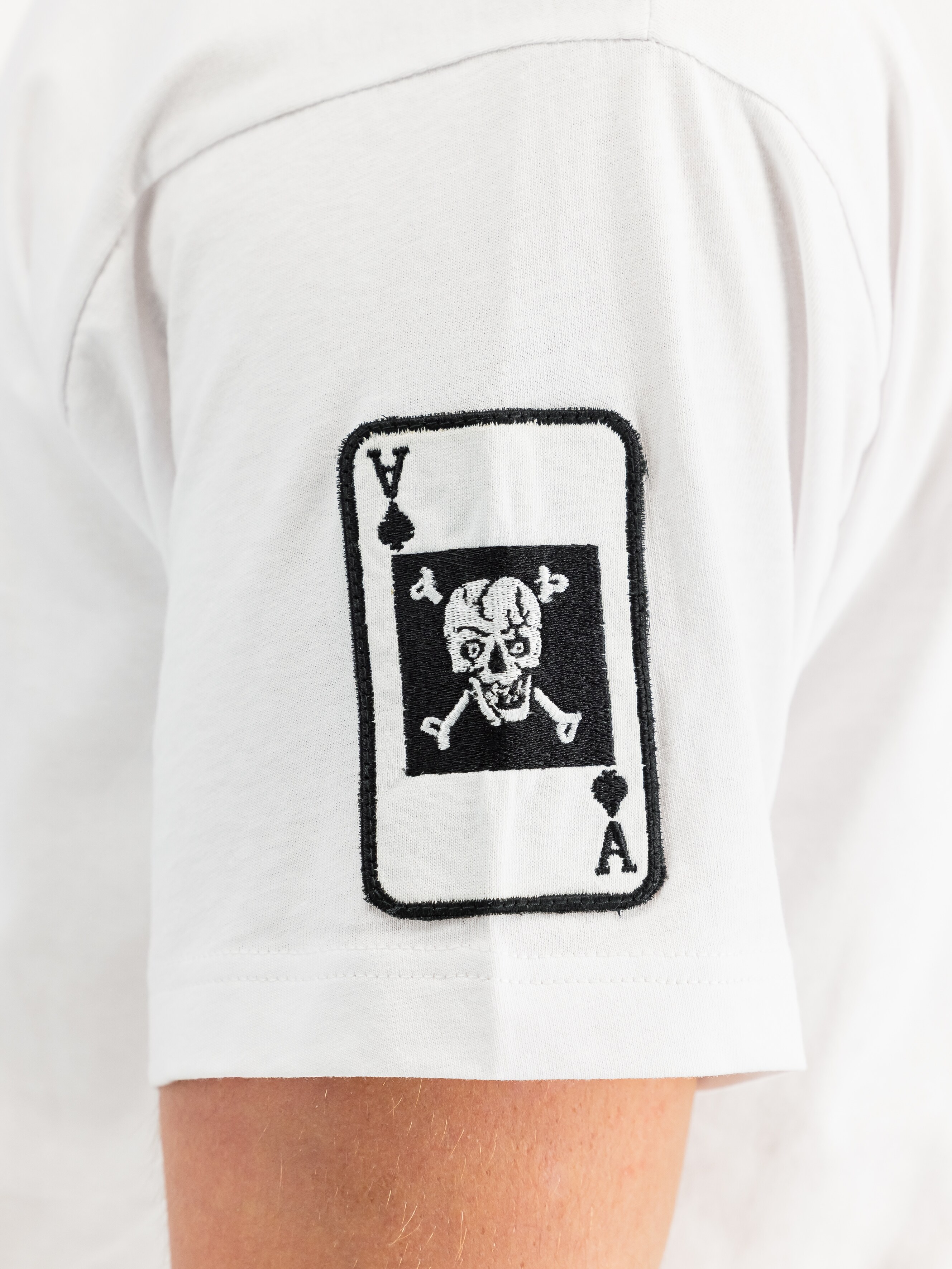 Koszulka T-shirt Alpha Industries Black Devils - White