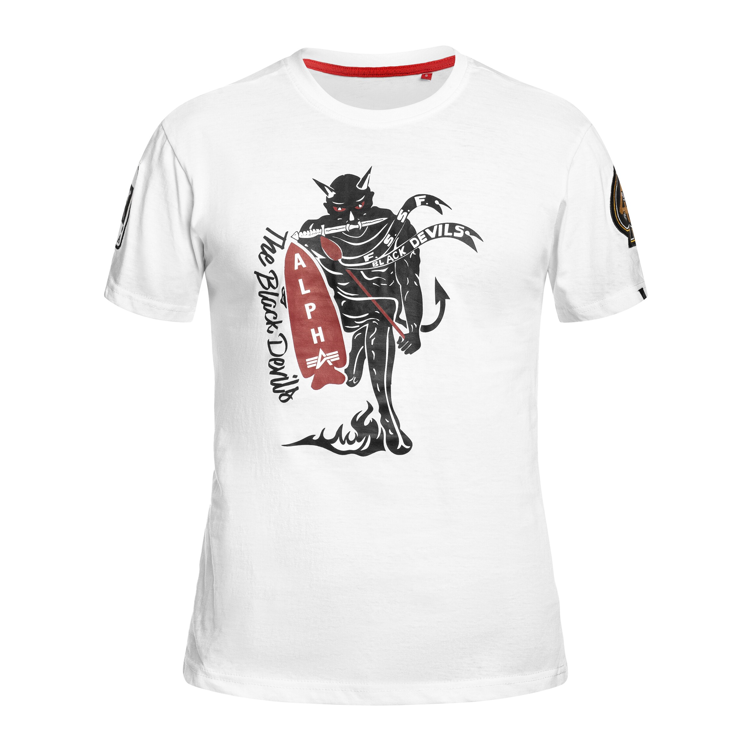 Alpha Industries Black Devils T-Shirt - White