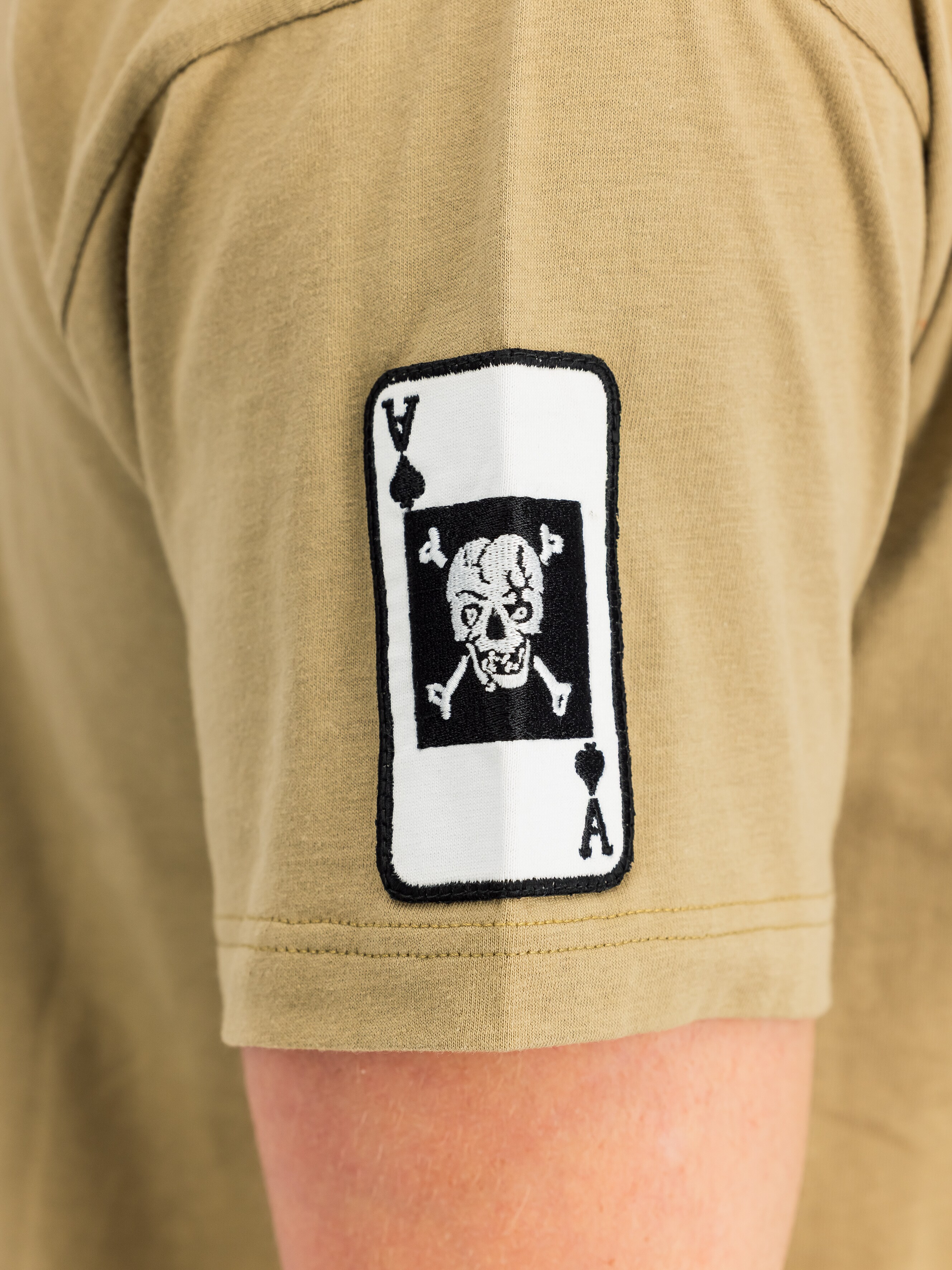 Koszulka T-shirt Alpha Industries Black Devils - Light Olive