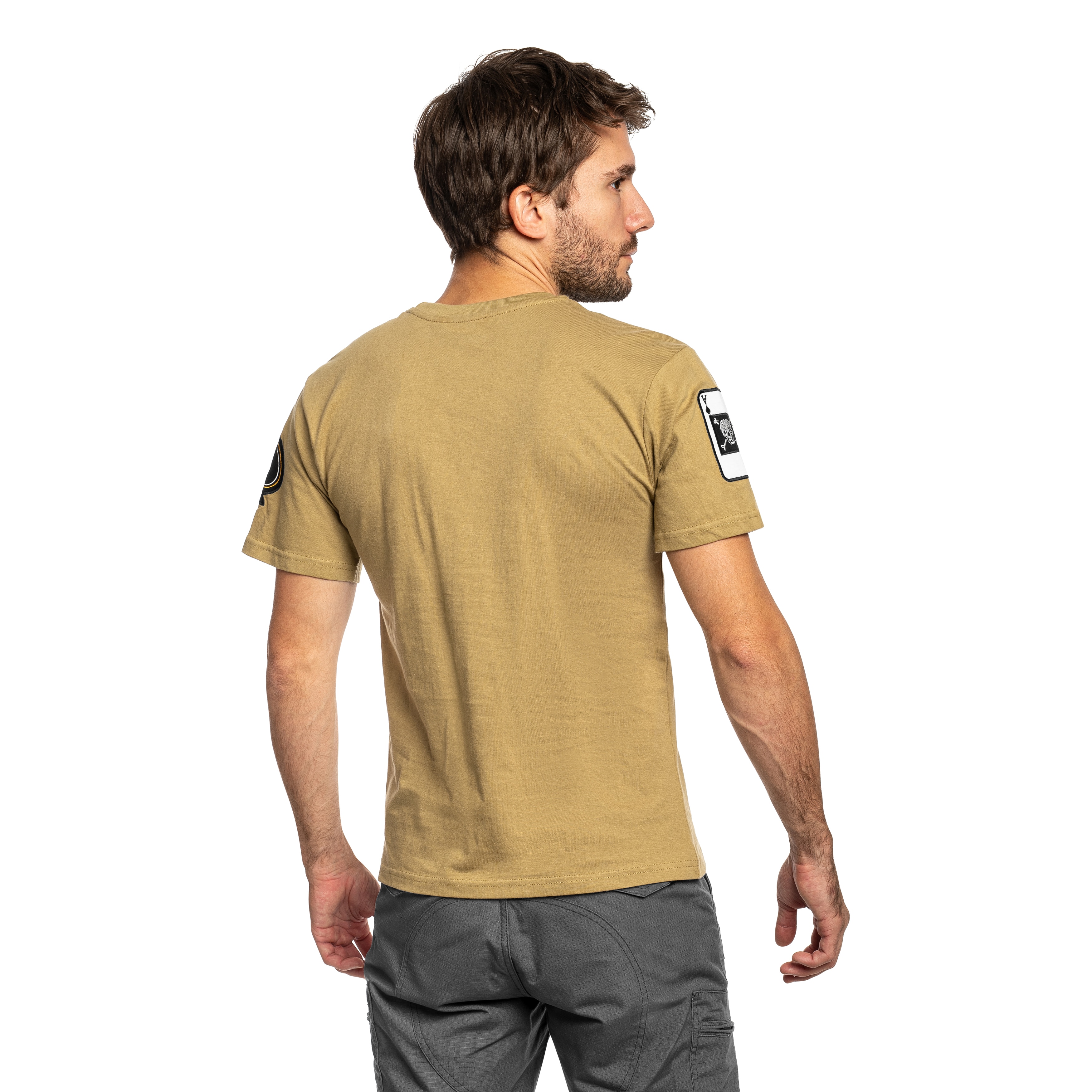 Koszulka T-shirt Alpha Industries Black Devils - Light Olive