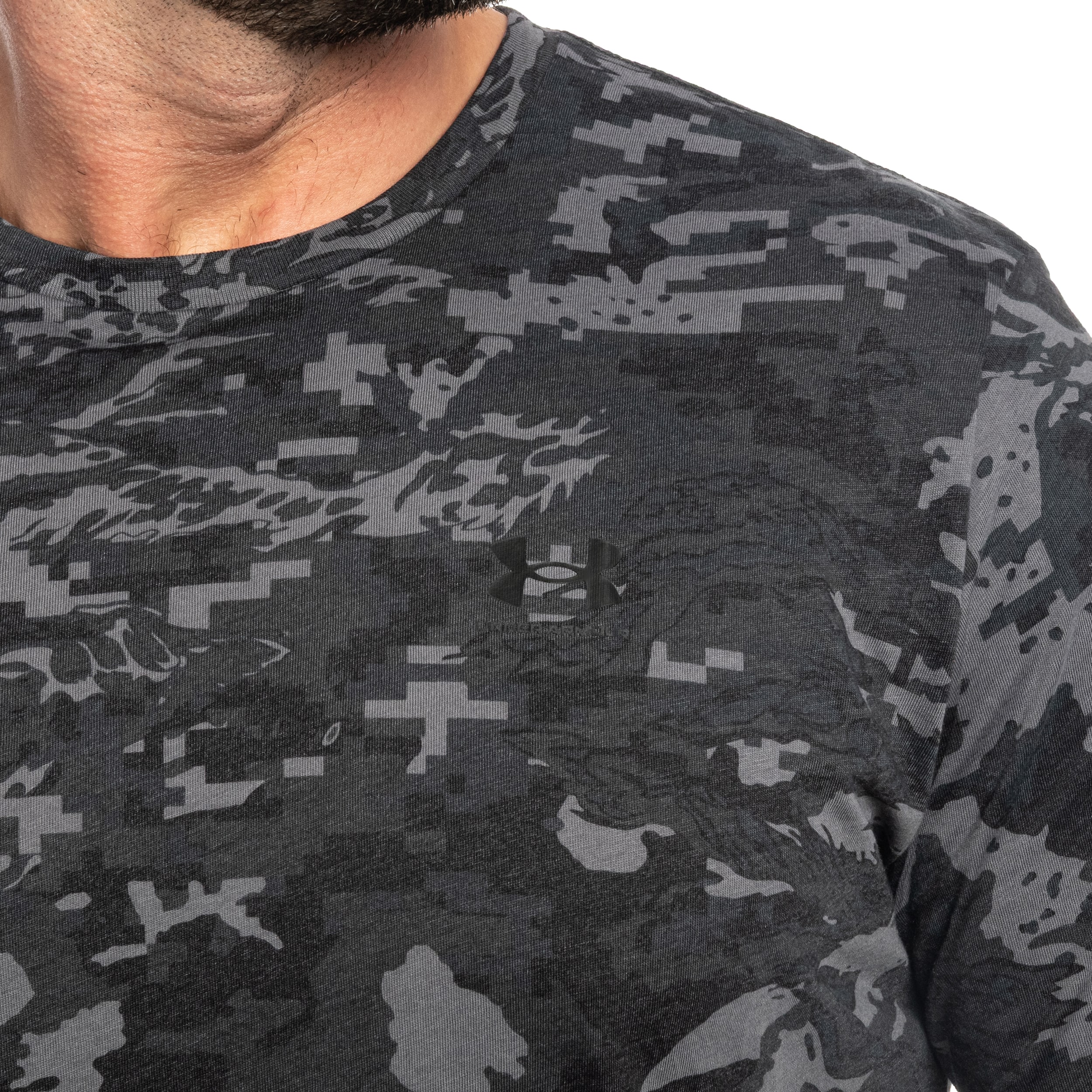 Koszulka T-shirt Under Armour ABC Camo - Black