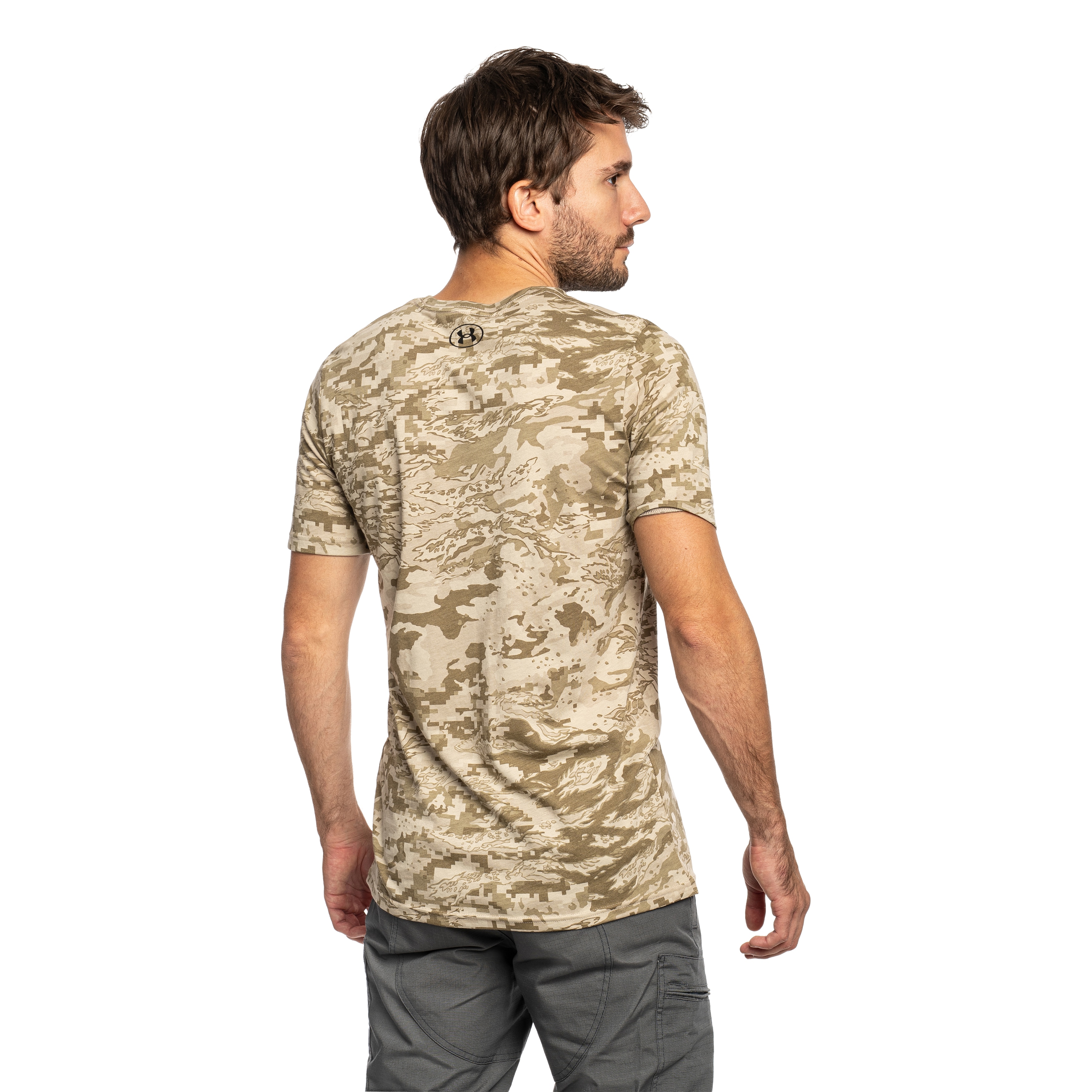Koszulka T-shirt Under Armour ABC Camo - City Khaki/Black