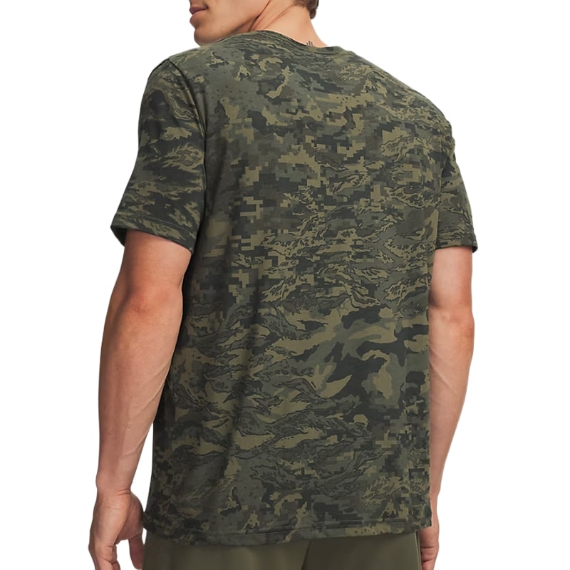 Koszulka T-shirt Under Armour ABC Camo - Marine OD Green/Black