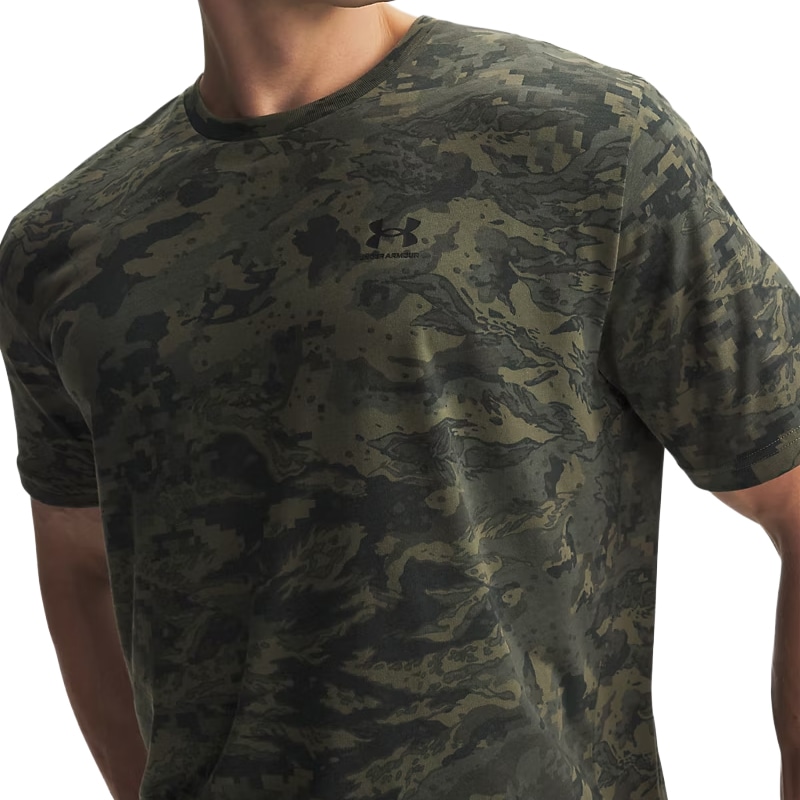 Koszulka T-shirt Under Armour ABC Camo - Marine OD Green/Black