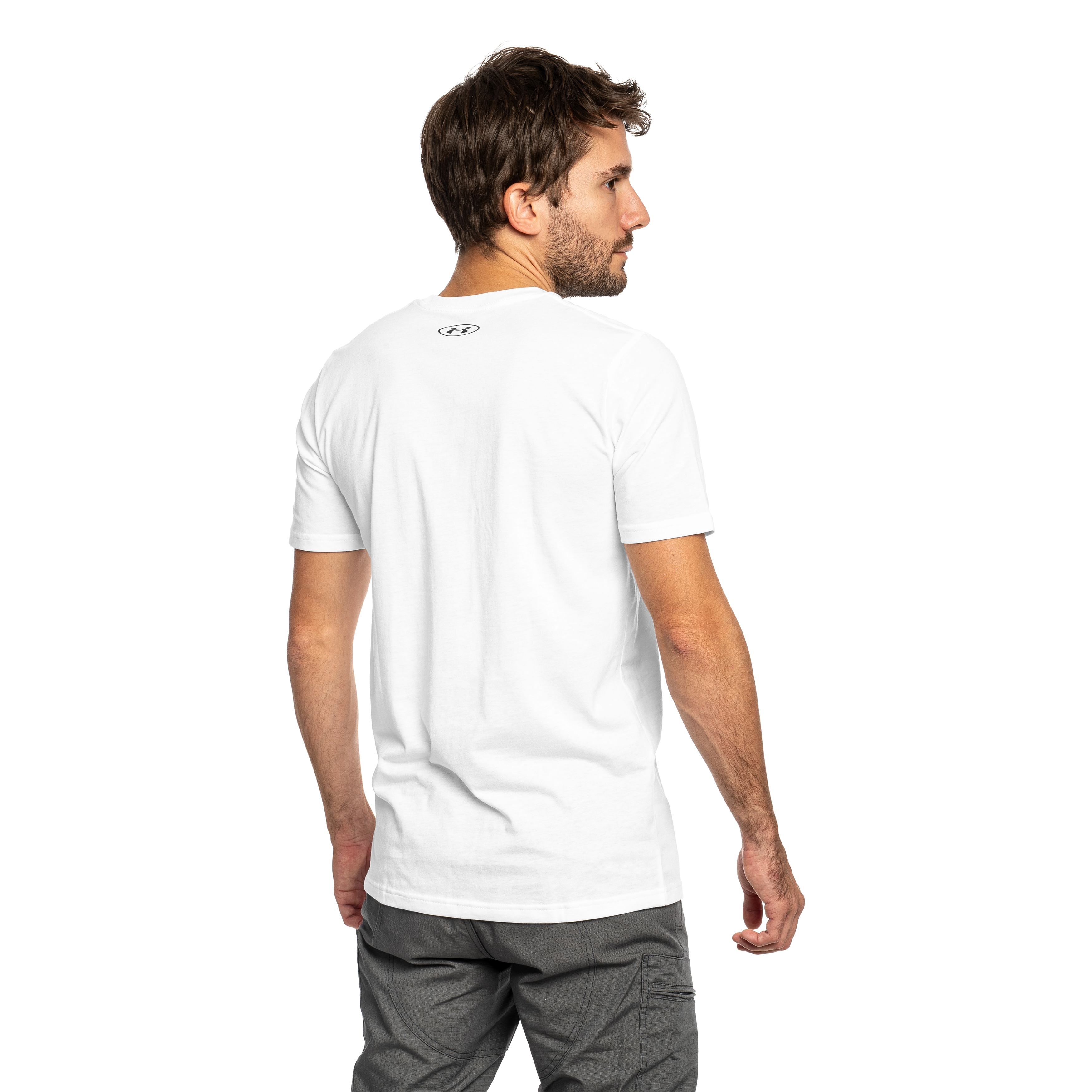 Koszulka T-shirt Under Armour Logo - White/Black