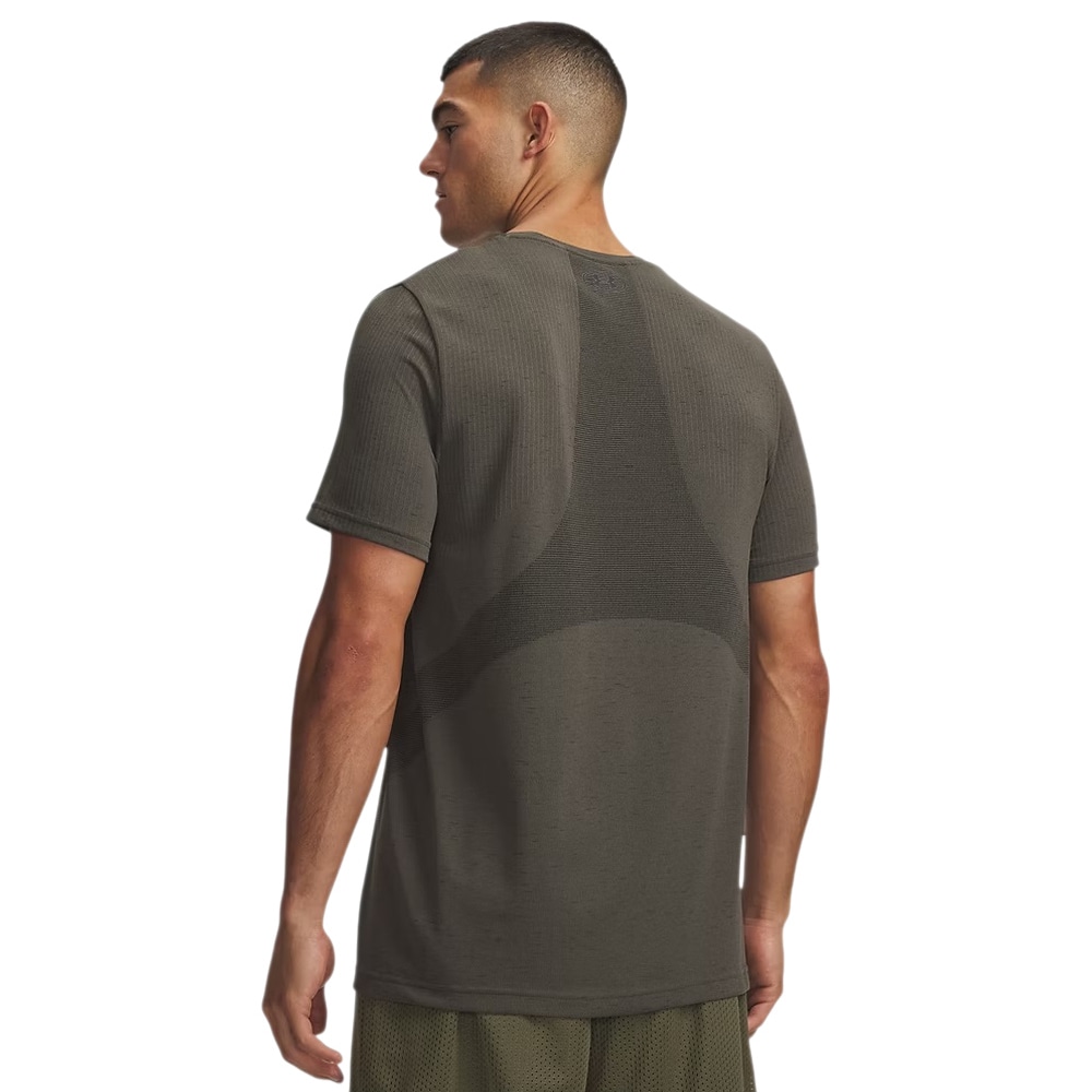 Koszulka T-shirt Under Armour Vanish Seamless - Marine OD Green/Ultimate Black