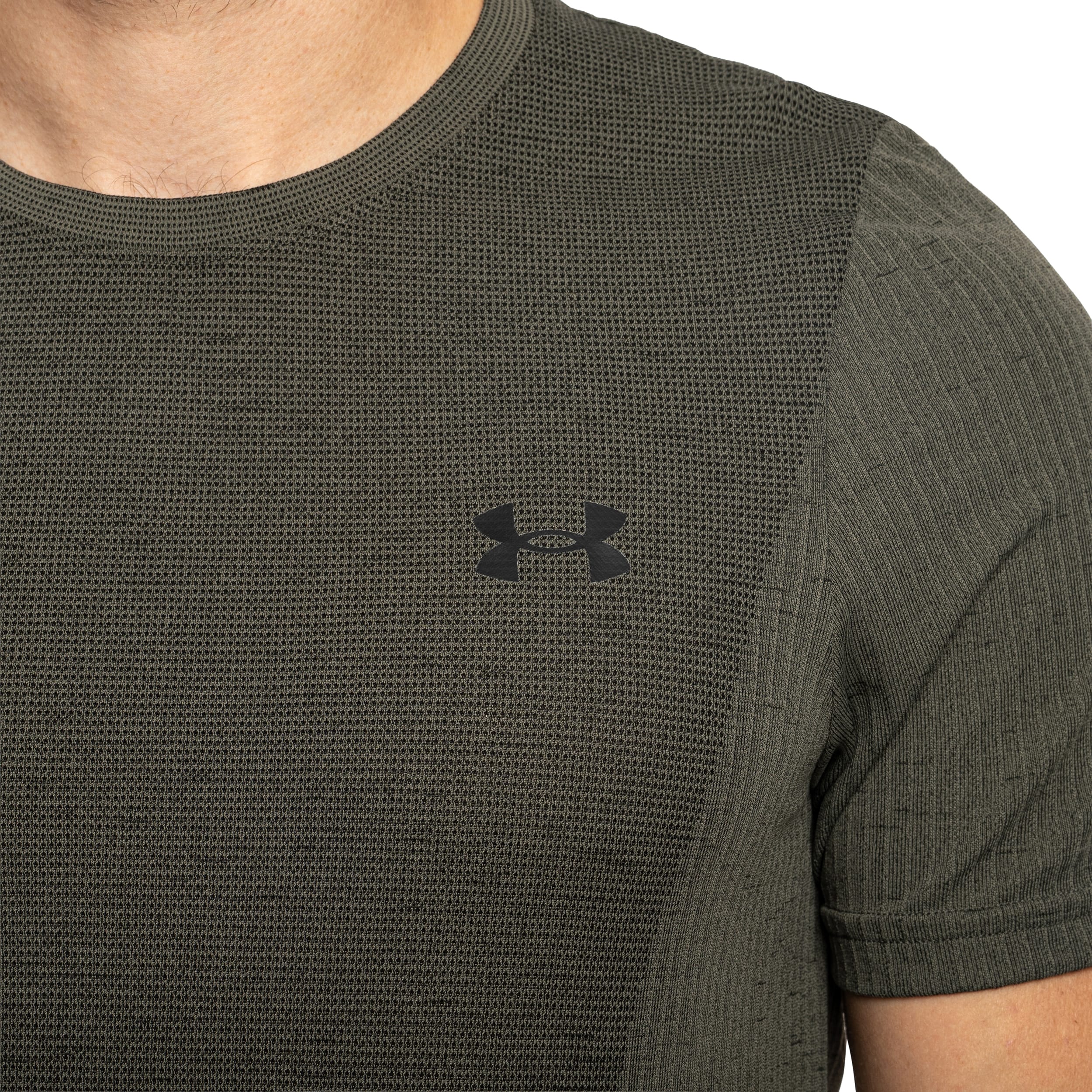 Футболка Under Armour Vanish Seamless - Marine OD Green/Ultimate Black