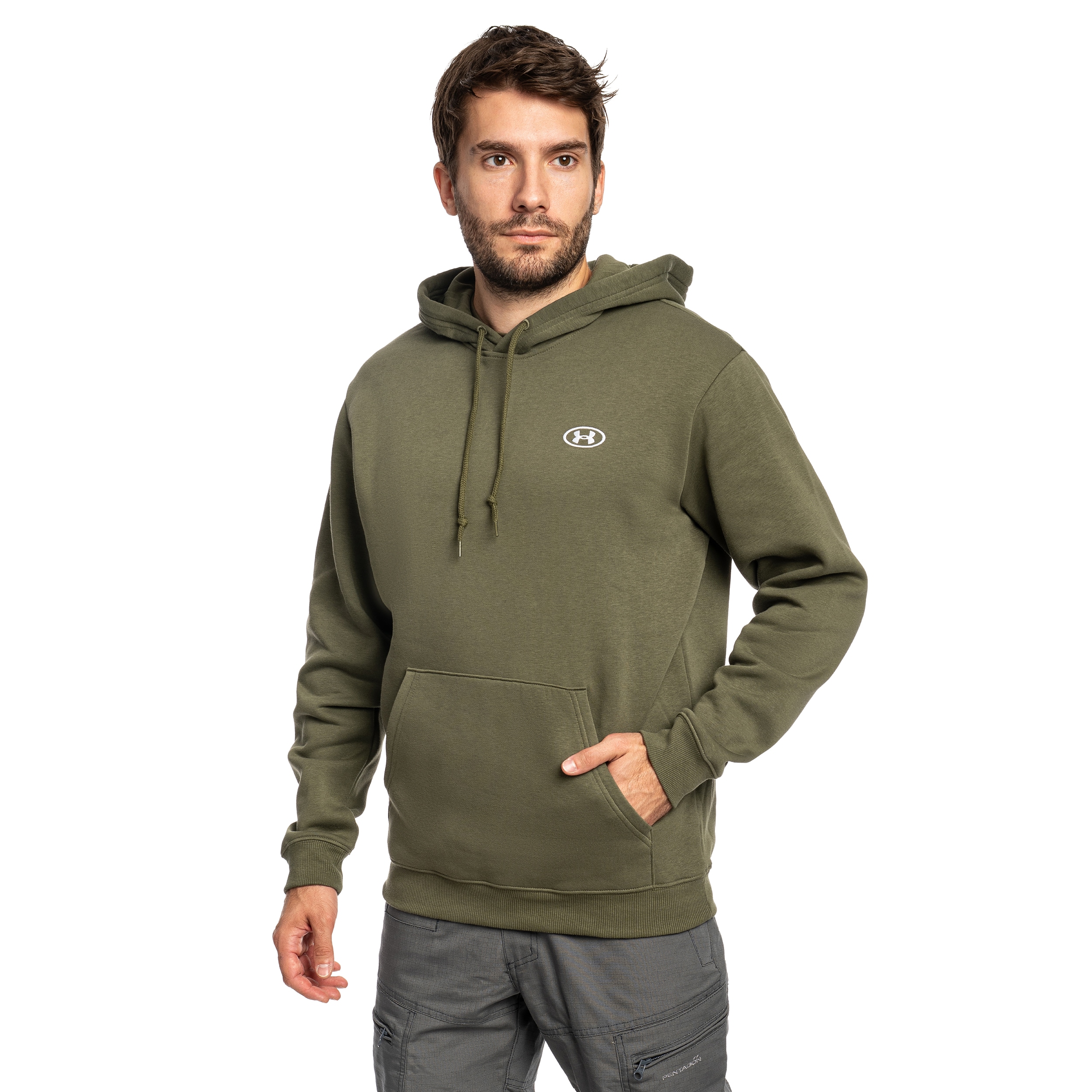 Bluza Under Armour Rival Fleece - Marine OD Green