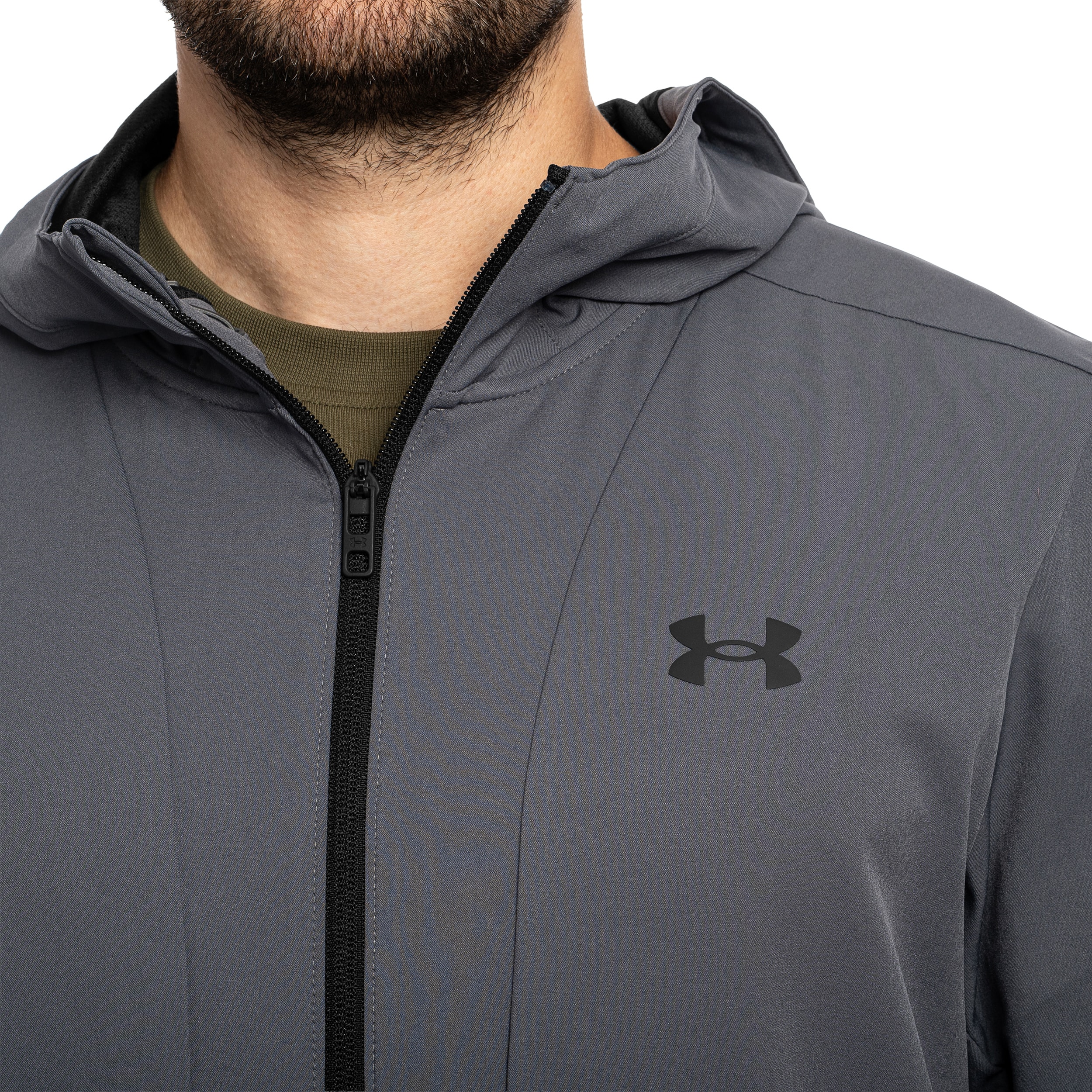 Куртка Under Armour Unstoppable Woven - Castlerock/Black