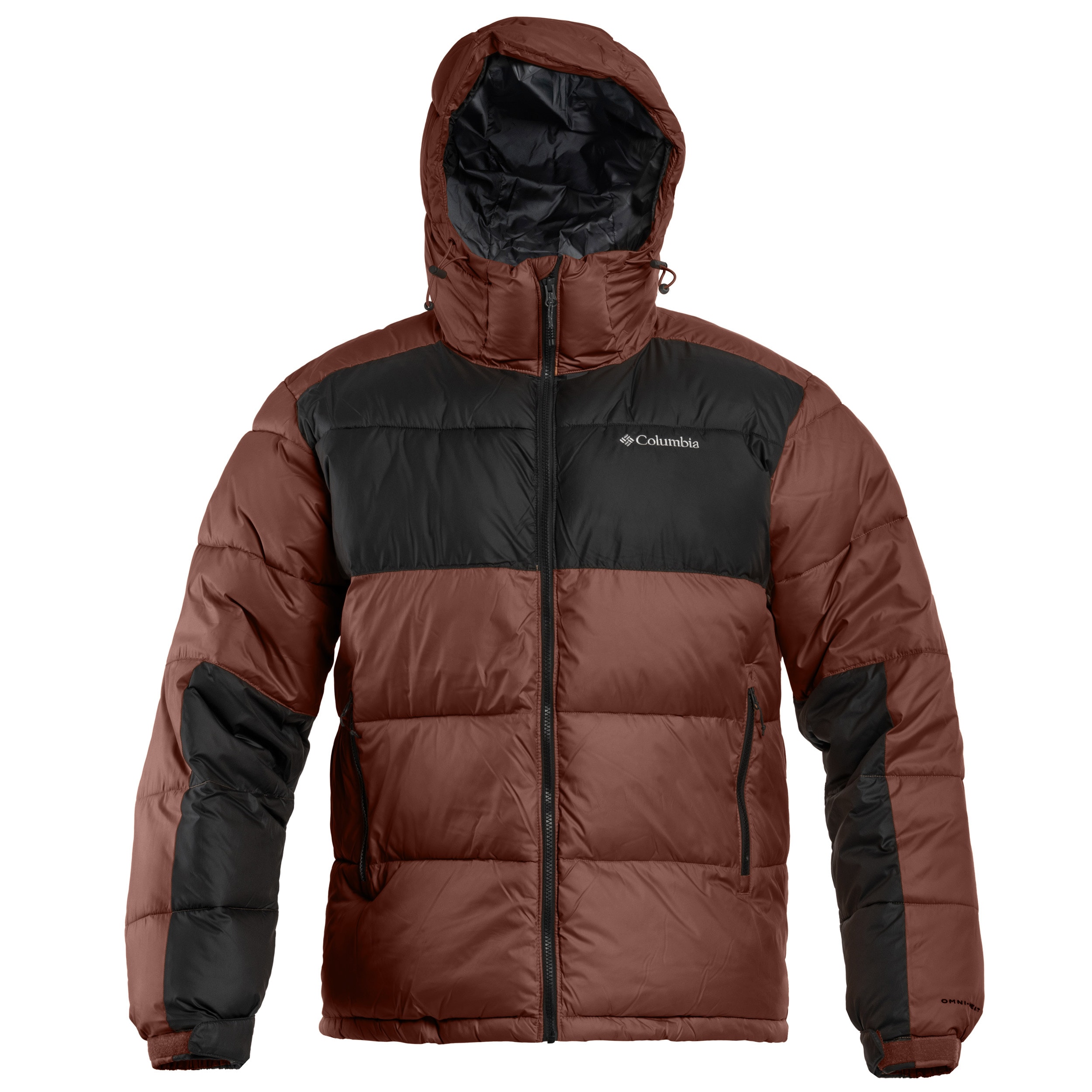 Kurtka Columbia Pike Lake II Hooded Jacket - Tobacco/Black