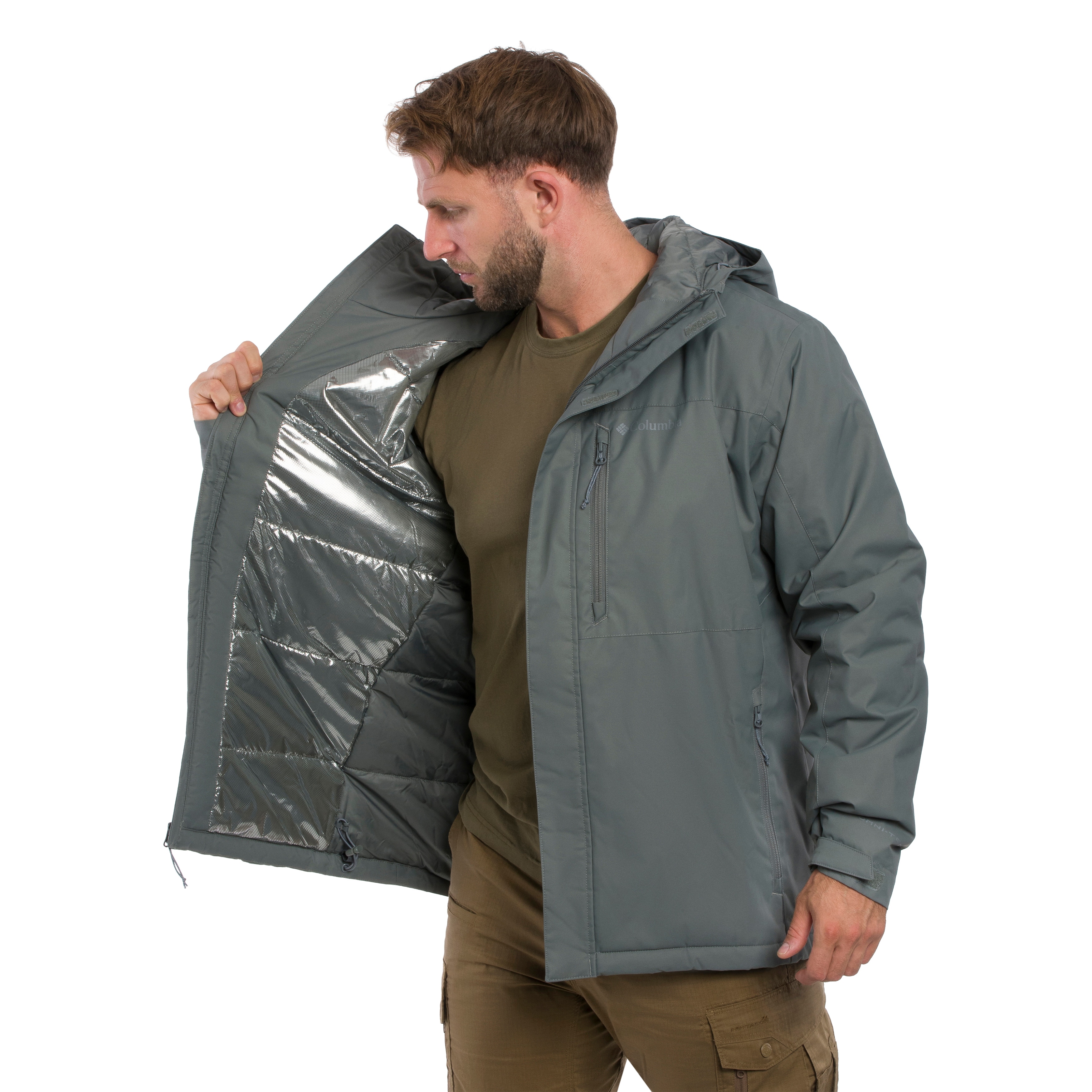 Kurtka Columbia Tipton Peak III Insulated Jacket - Sedona Sage