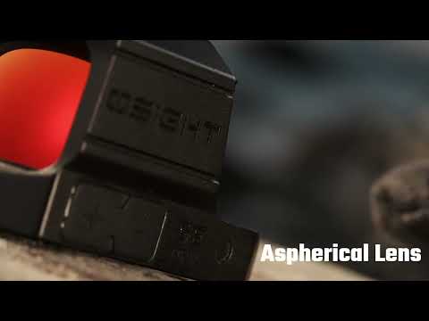Коліматор Olight SE DPP 2 MOA Dot & 32 MOA Circle - Black