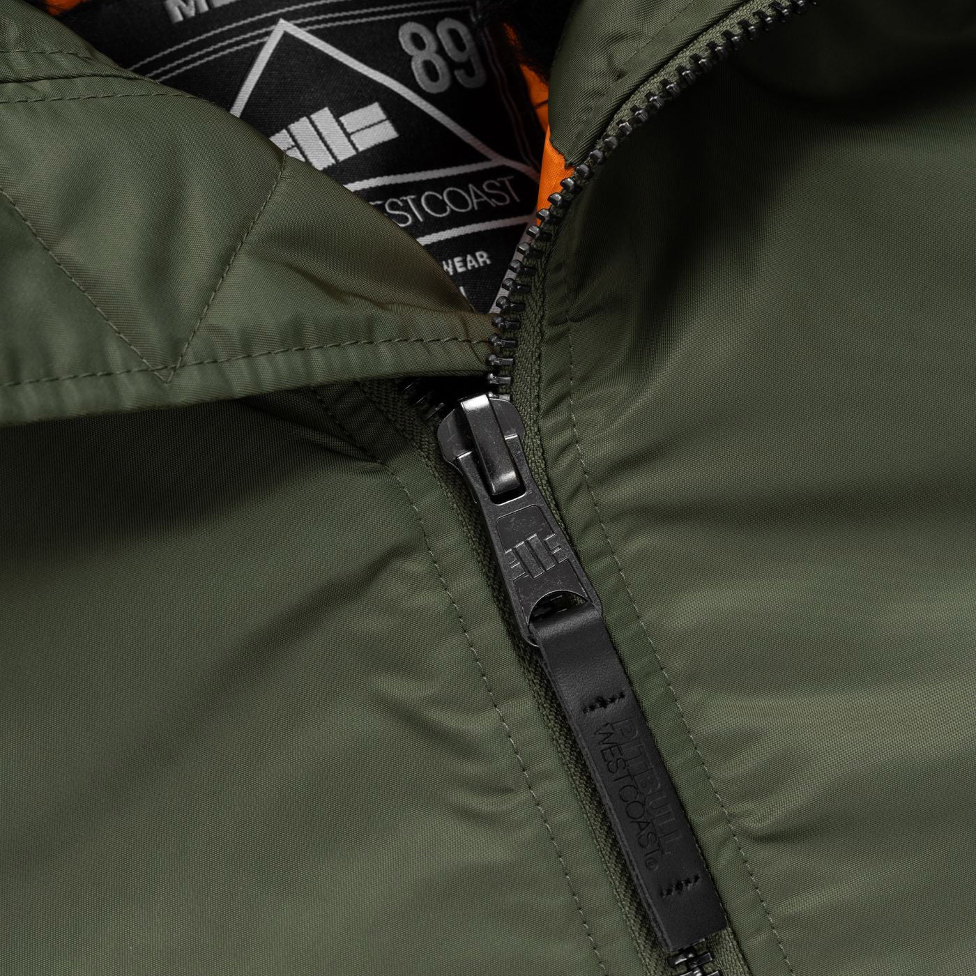 Pitbull Encino Bomber Jacket - Olive
