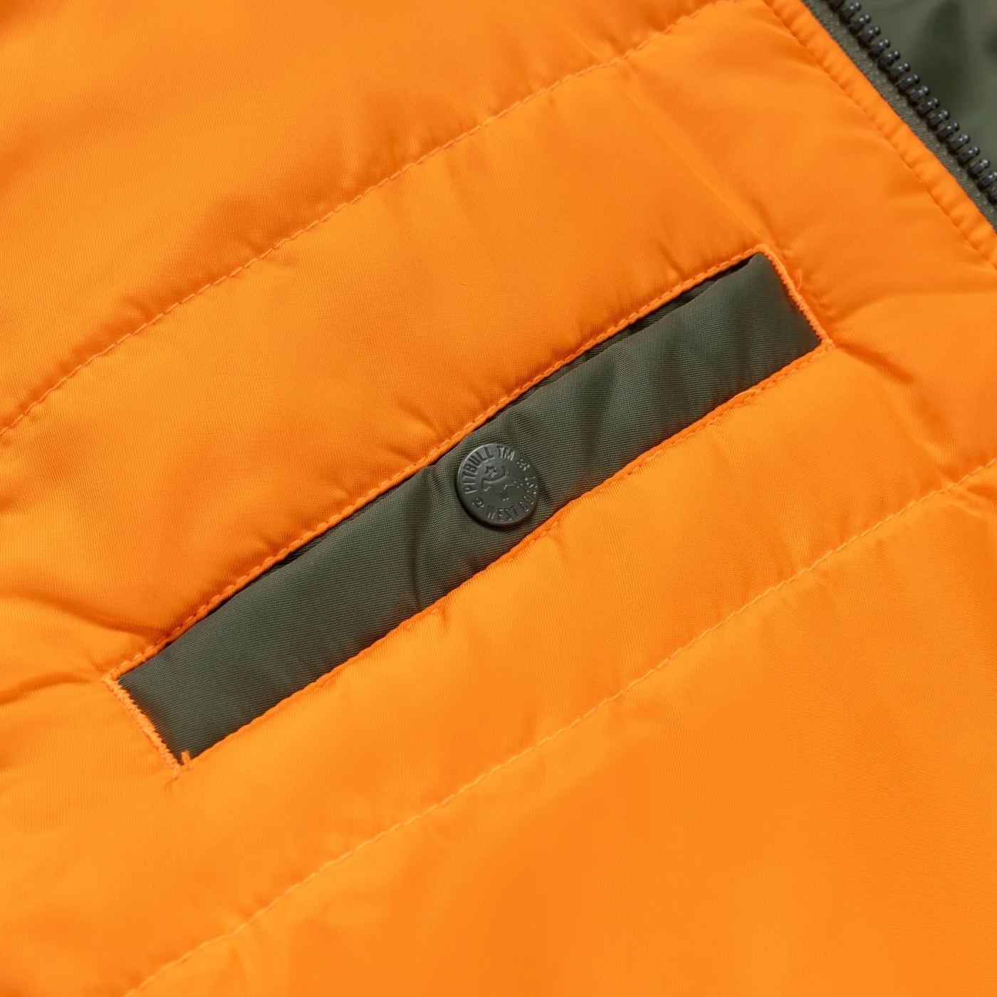 Pitbull Encino Bomber Jacket - Olive