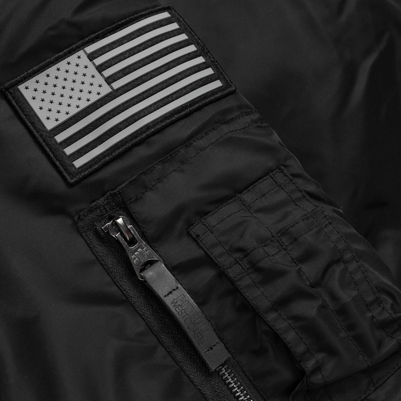 Pitbull Encino Bomber Jacket - Black