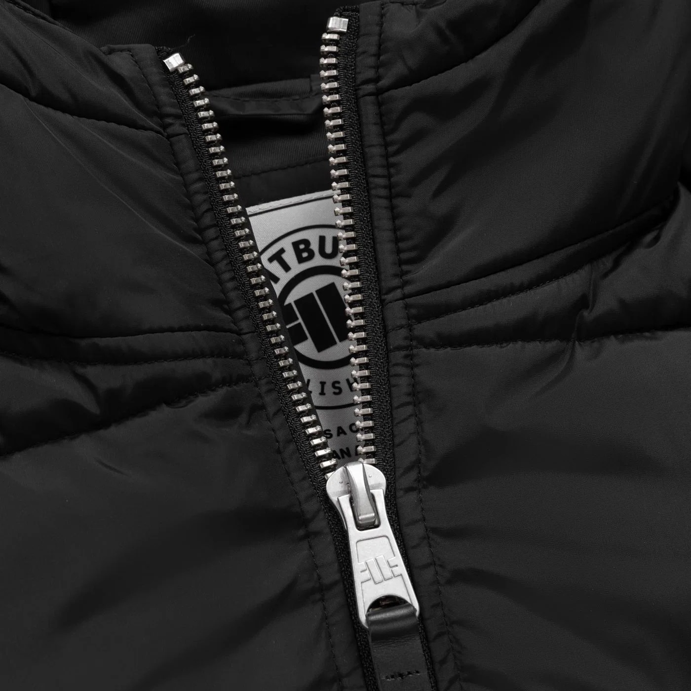 Kurtka Pitbull Gopher Quilted Jacket - Black
