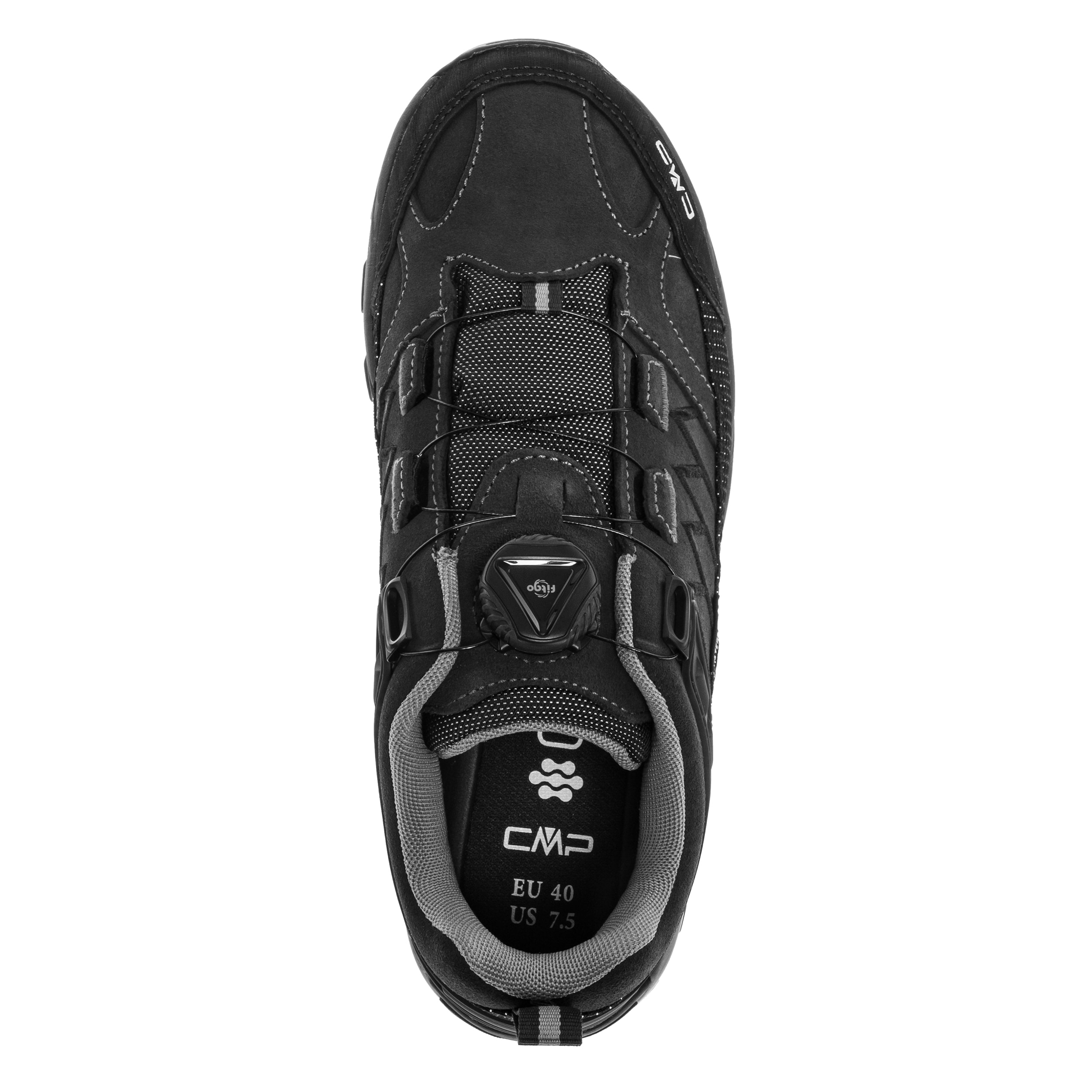 Buty CMP Rigel Waterproof Low Fitgo - Piombo