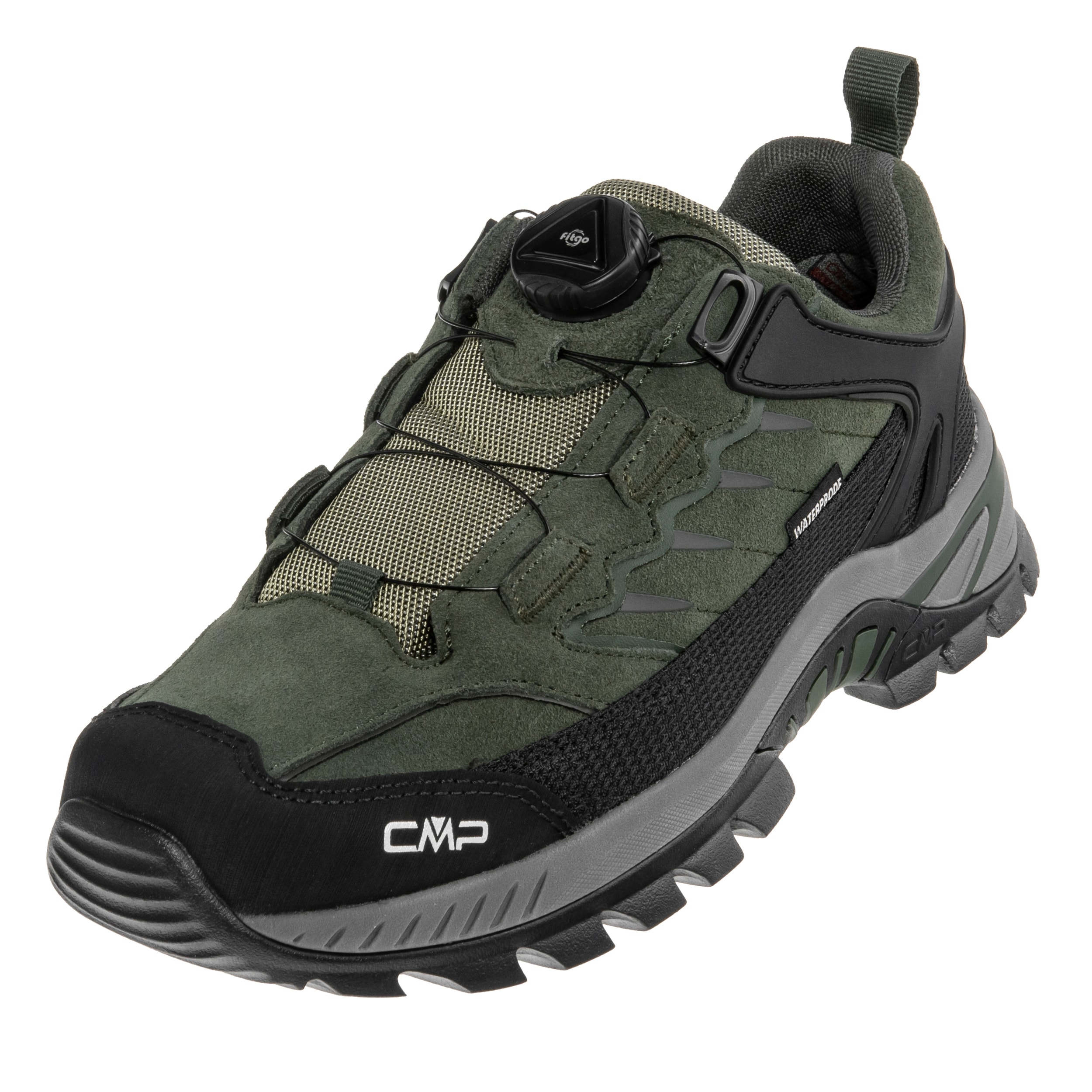 Buty CMP Rigel 2.0 Waterproof Low Fitgo - Pine/Piombo