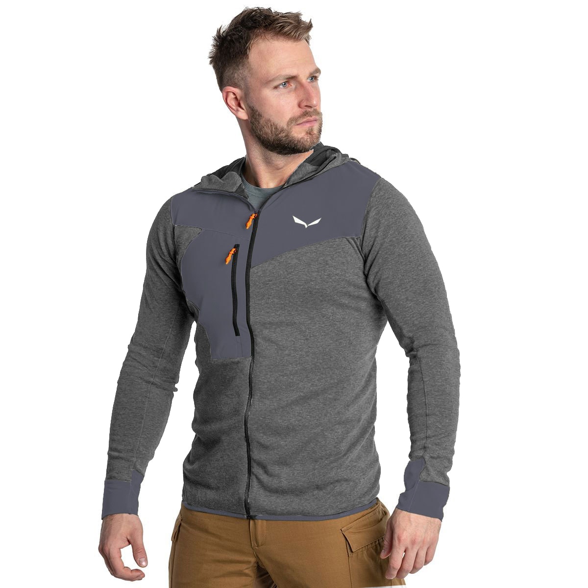 Bluza Salewa Puez 2 Dry - Black Out Melange