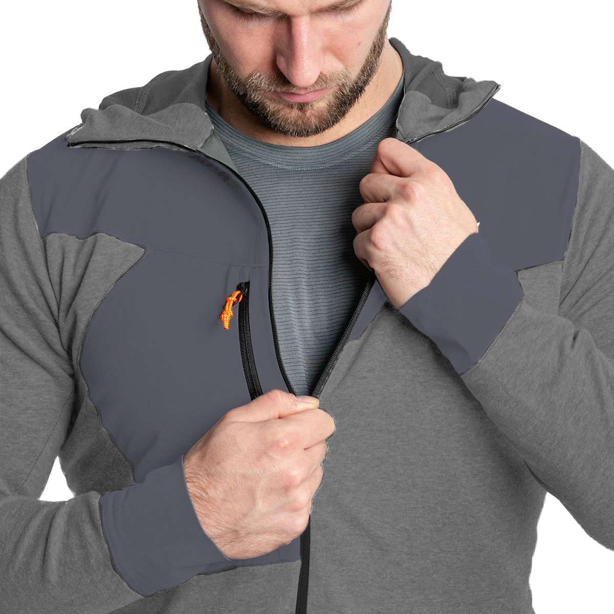 Bluza Salewa Puez 2 Dry - Black Out Melange
