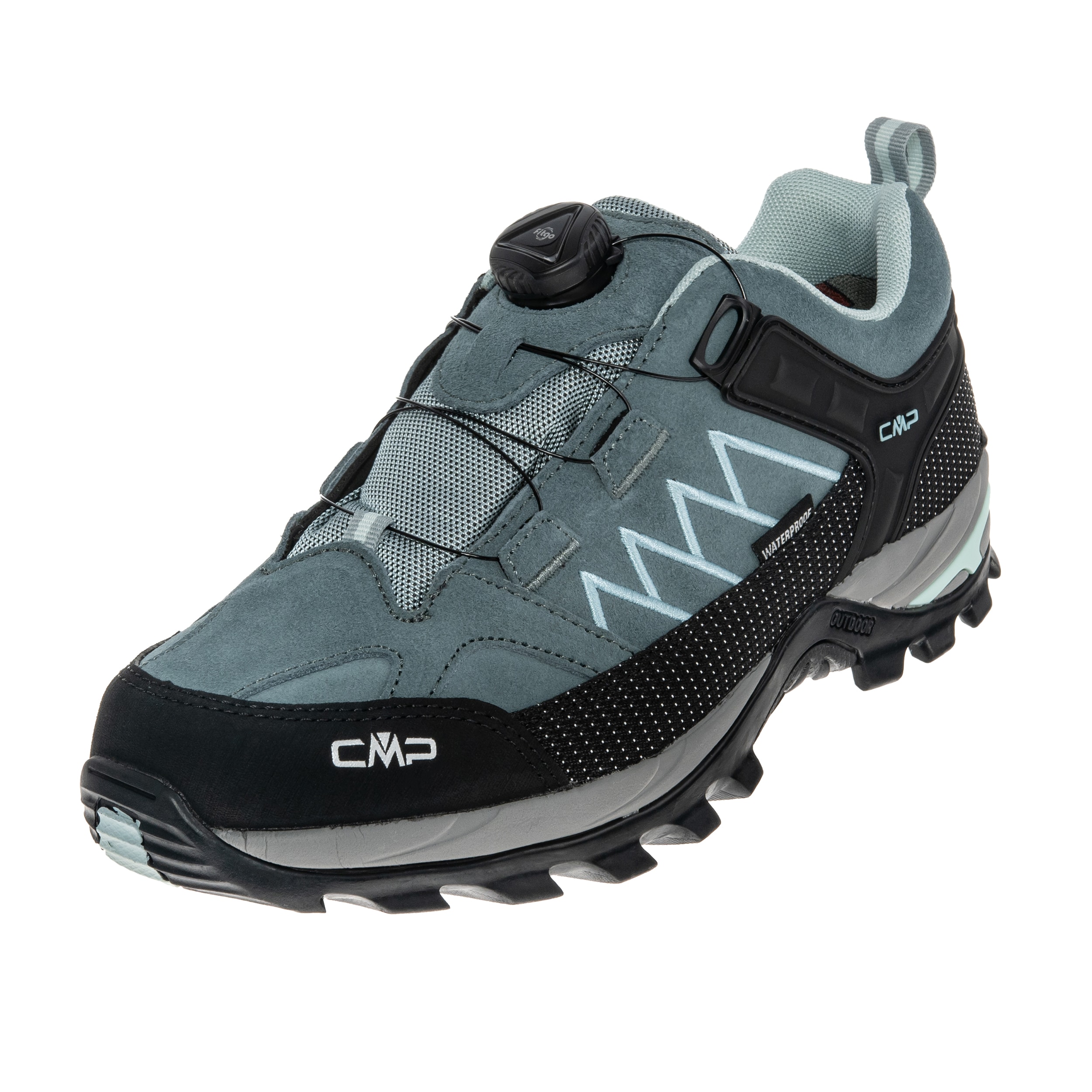 Buty damskie CMP Rigel Fitgo WP Low - Mineral Green