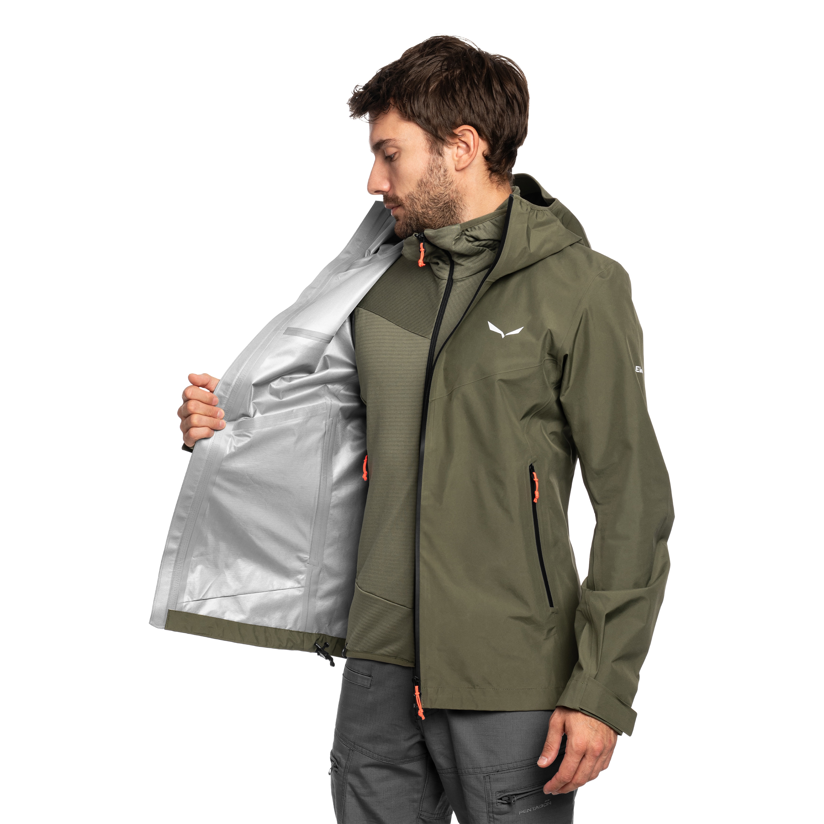 Kurtka Salewa Puez 3L Gore-Tex - Faded Green