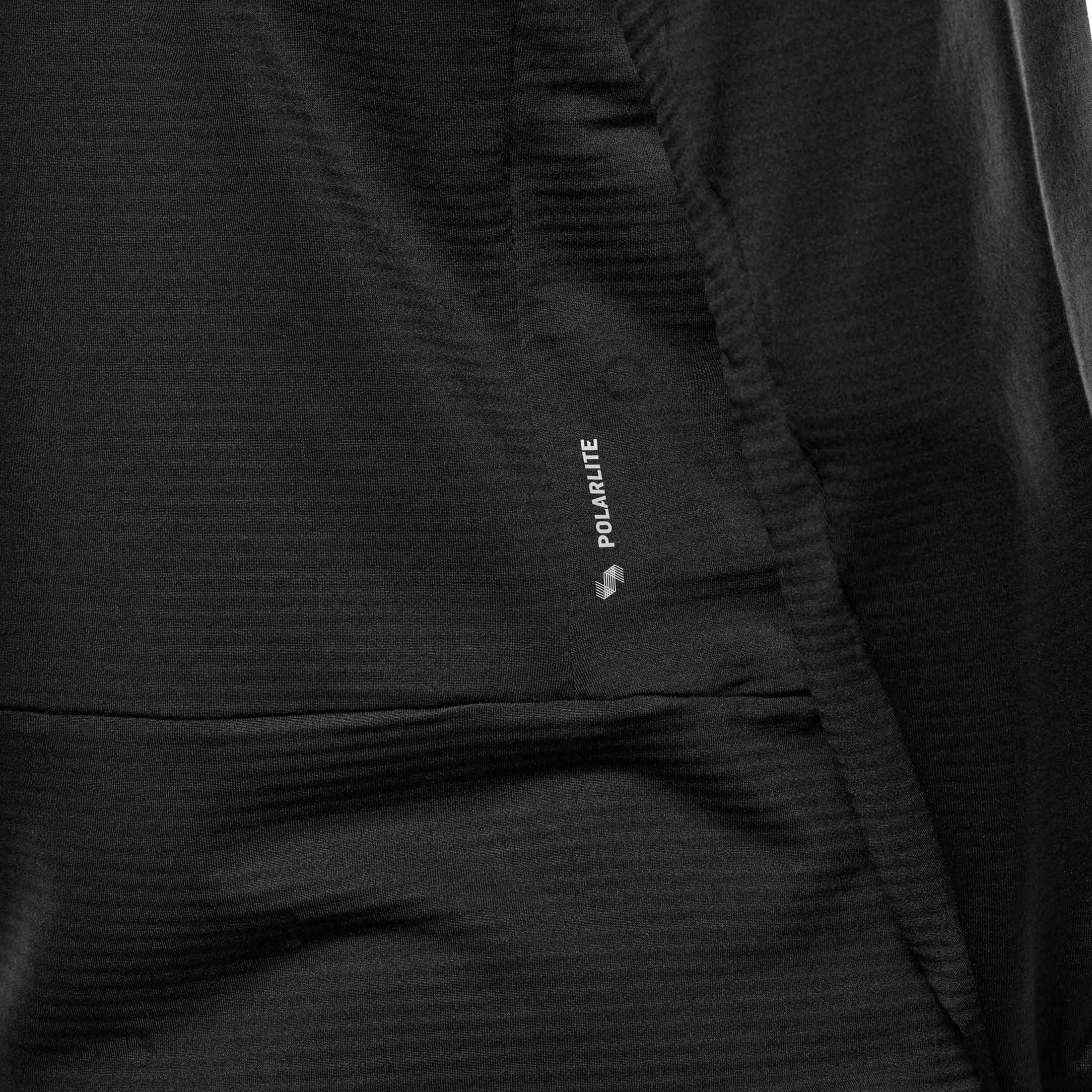 Polar Salewa Puez Altavia Polarlite Hooded - Black Out
