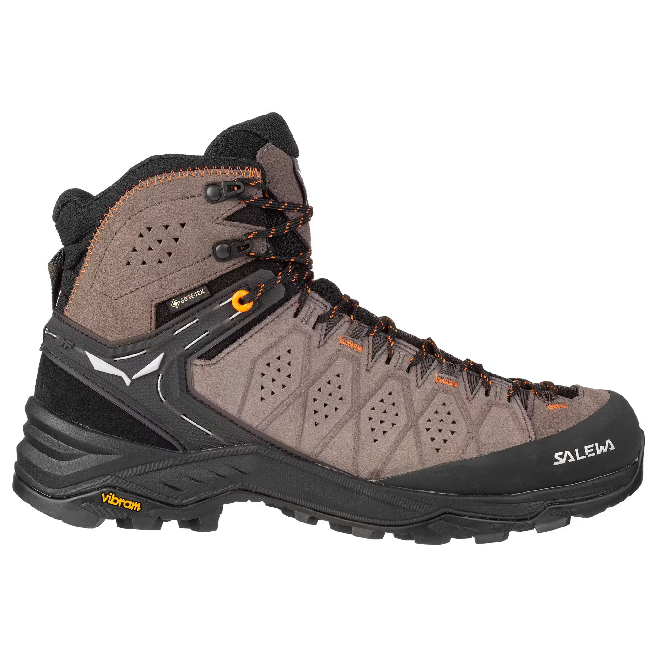 Buty Salewa Alp Trainer 2 MID Gore-Tex - Wallnut/Fluo Orange