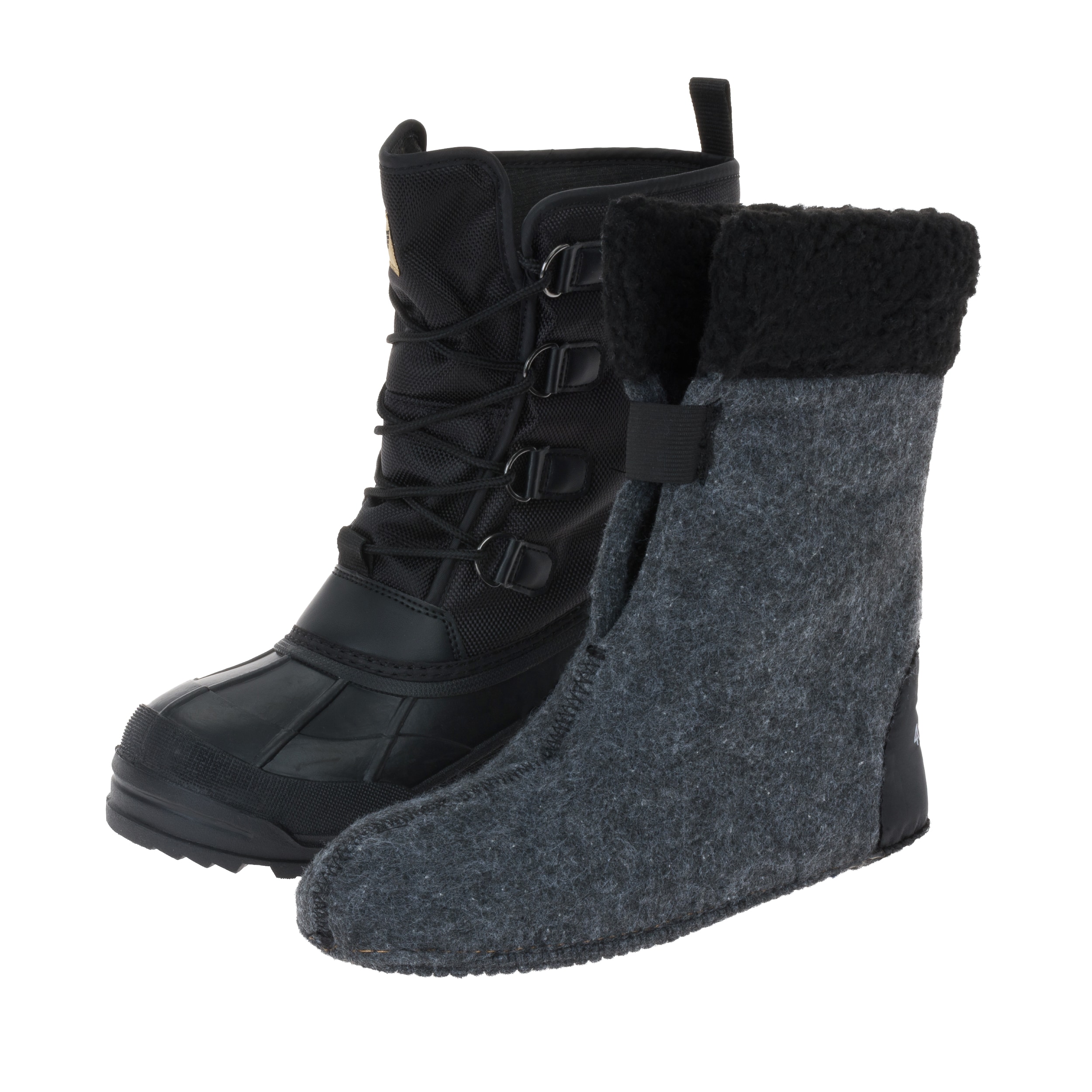 Buty śniegowce Military Wear Winter Boots - Black