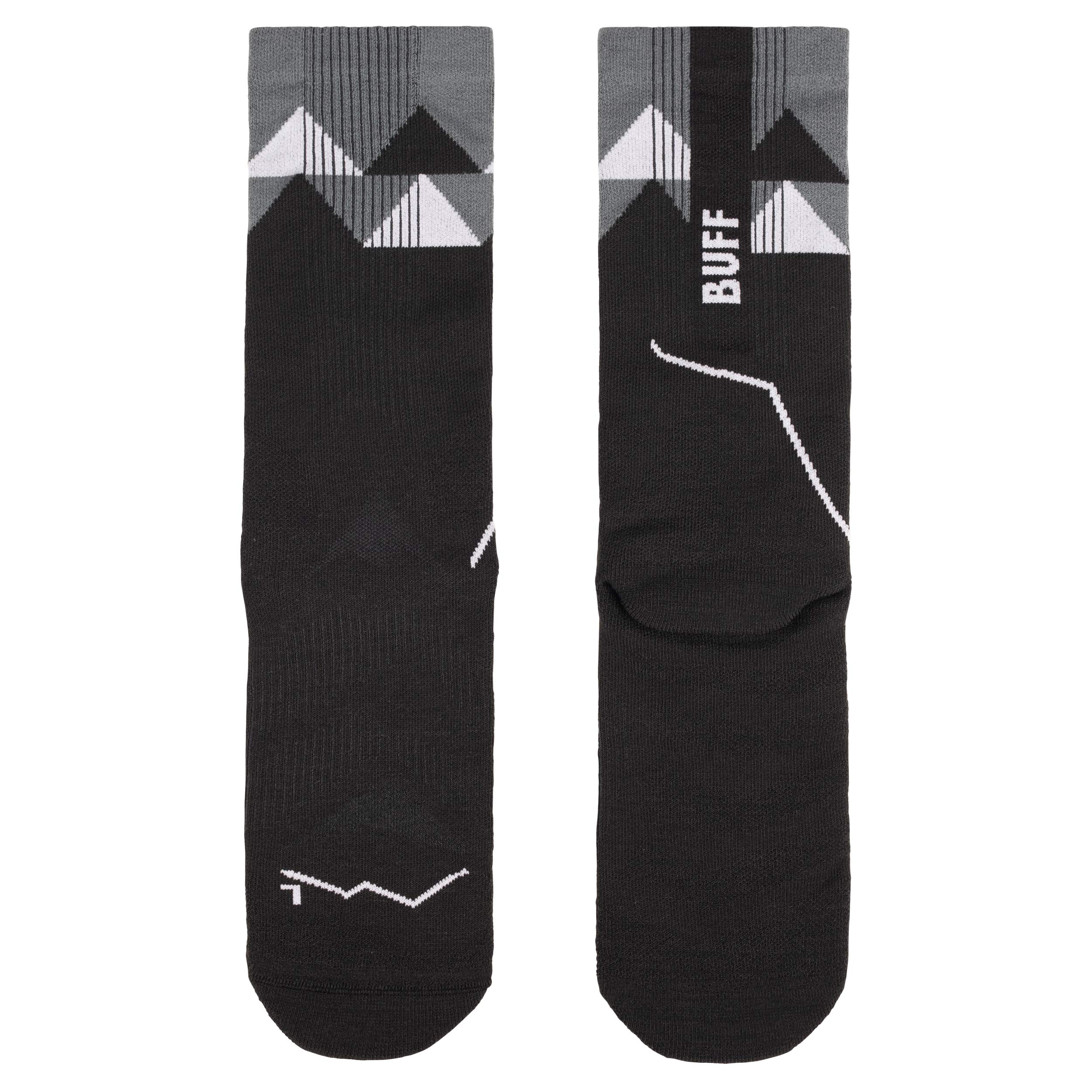 Buff Thermonet Crew Socks - Black