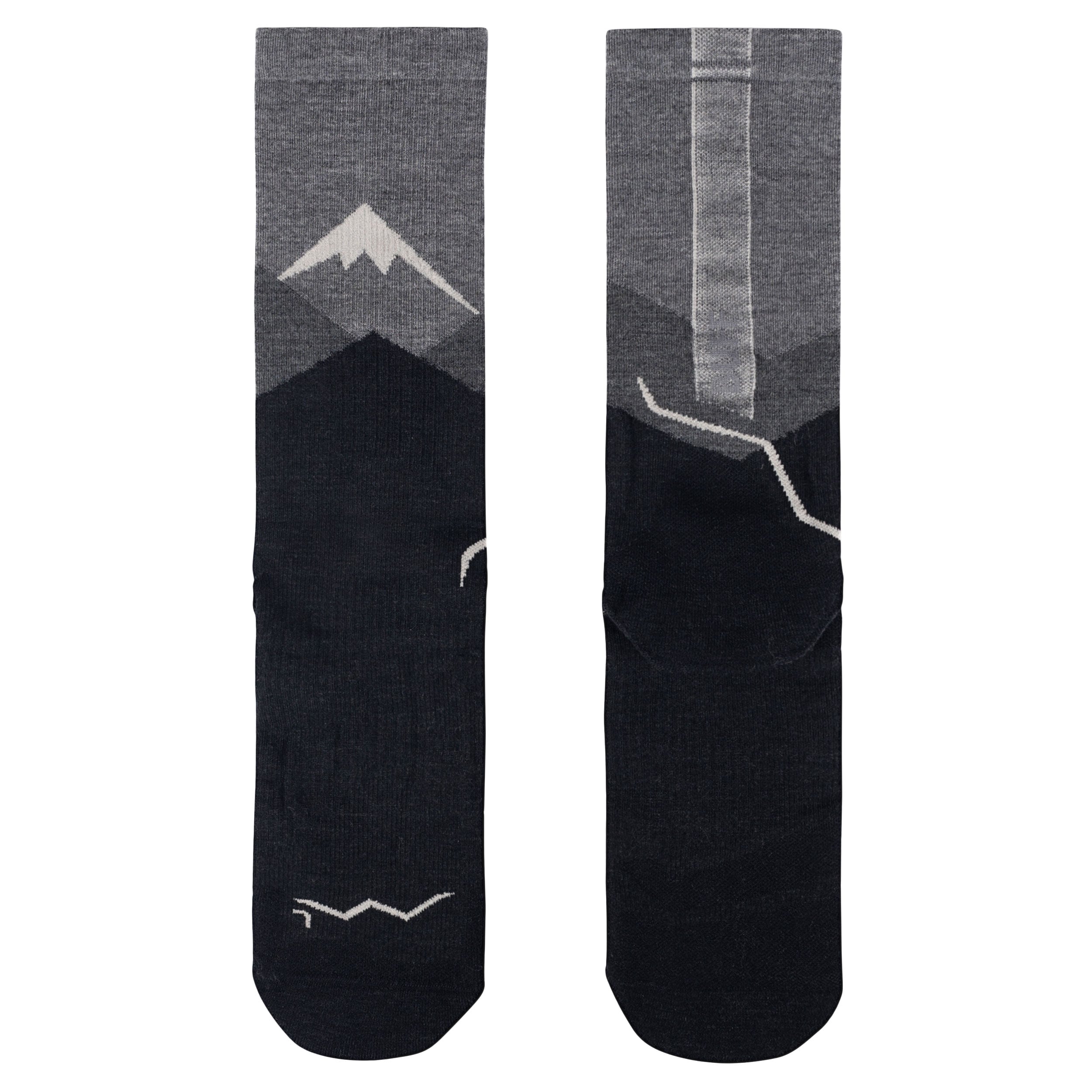 Buff LW Merino Wool Crew Socks - Graphite