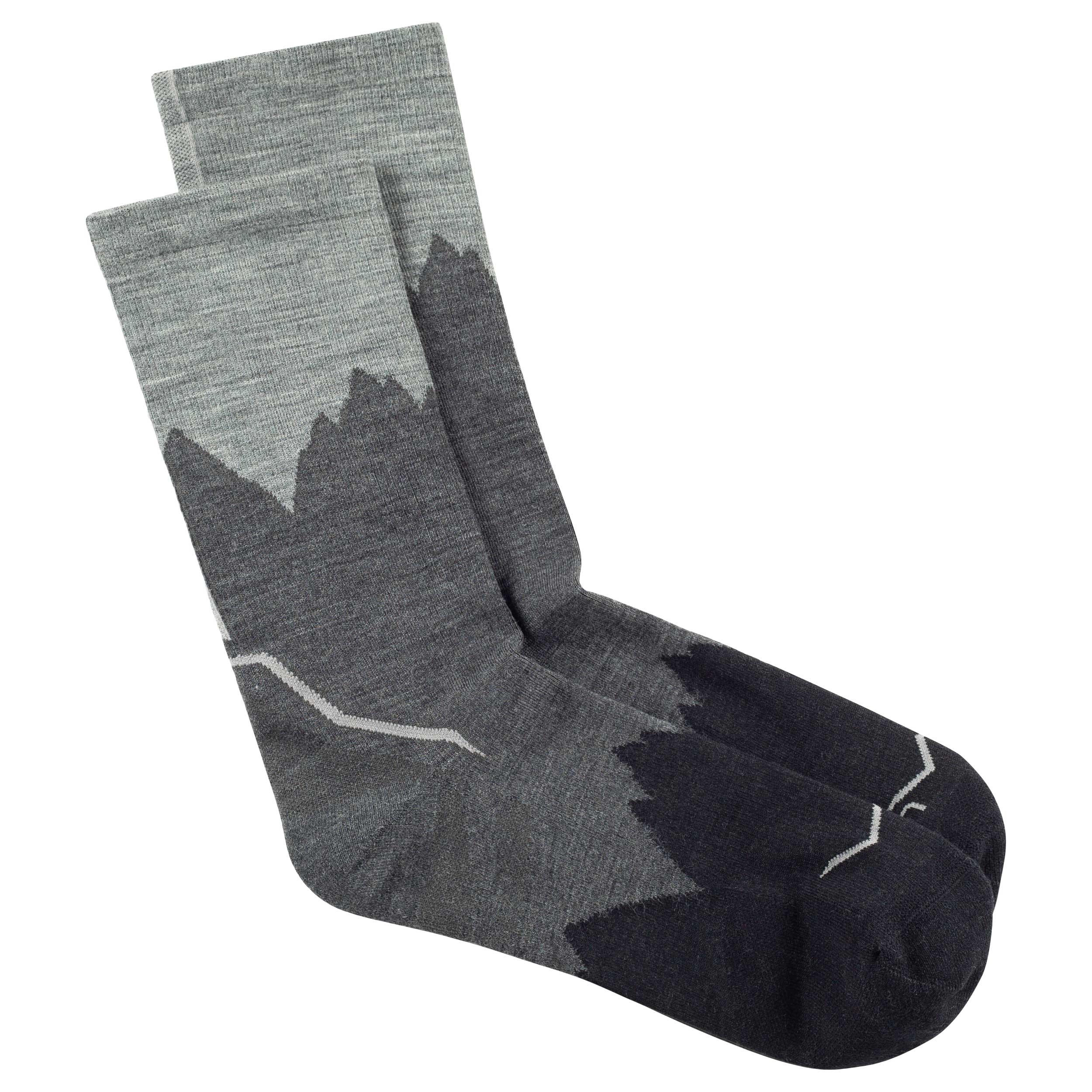 Buff LW Merino Wool Crew Socks - Graphite