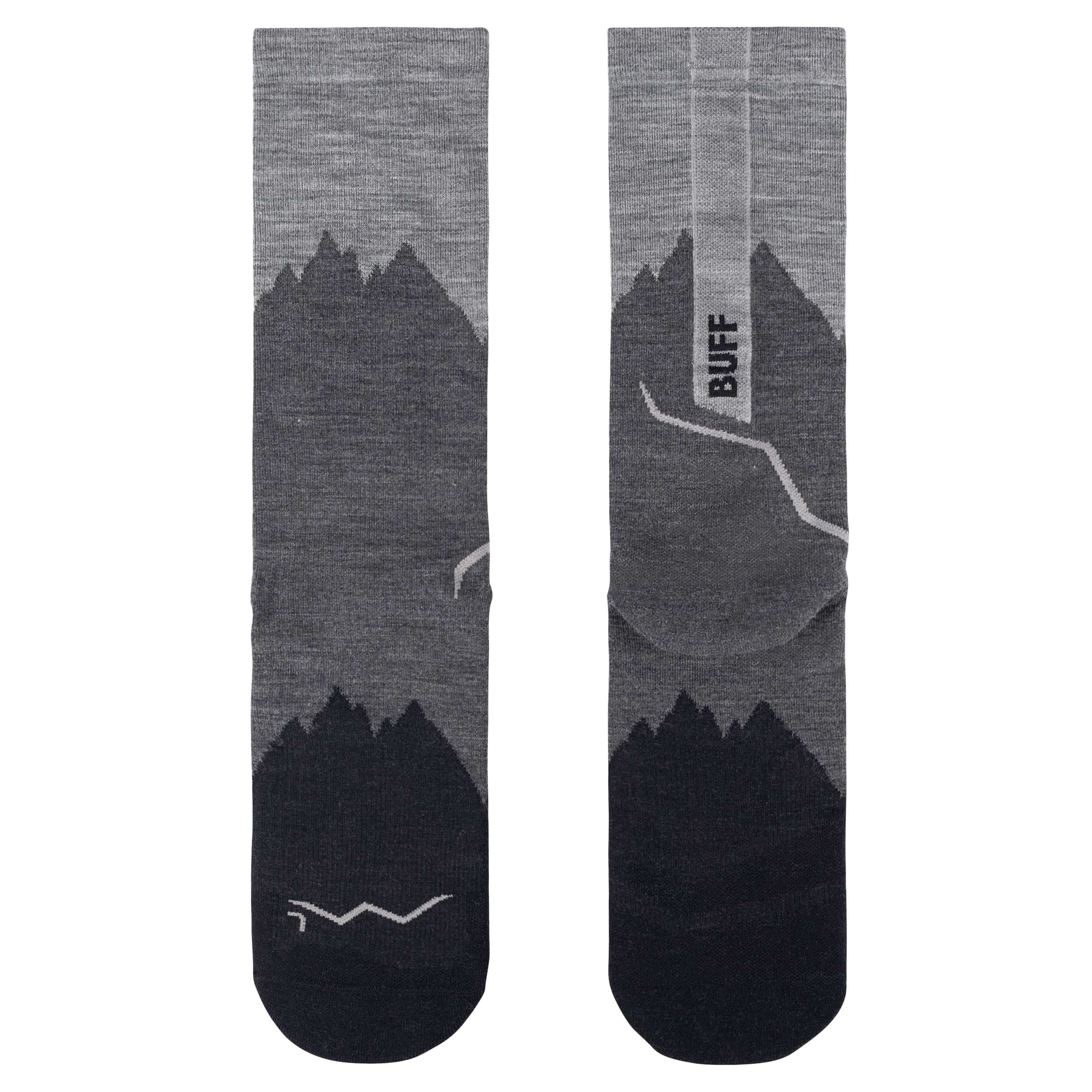 Buff LW Merino Wool Crew Socks - Graphite