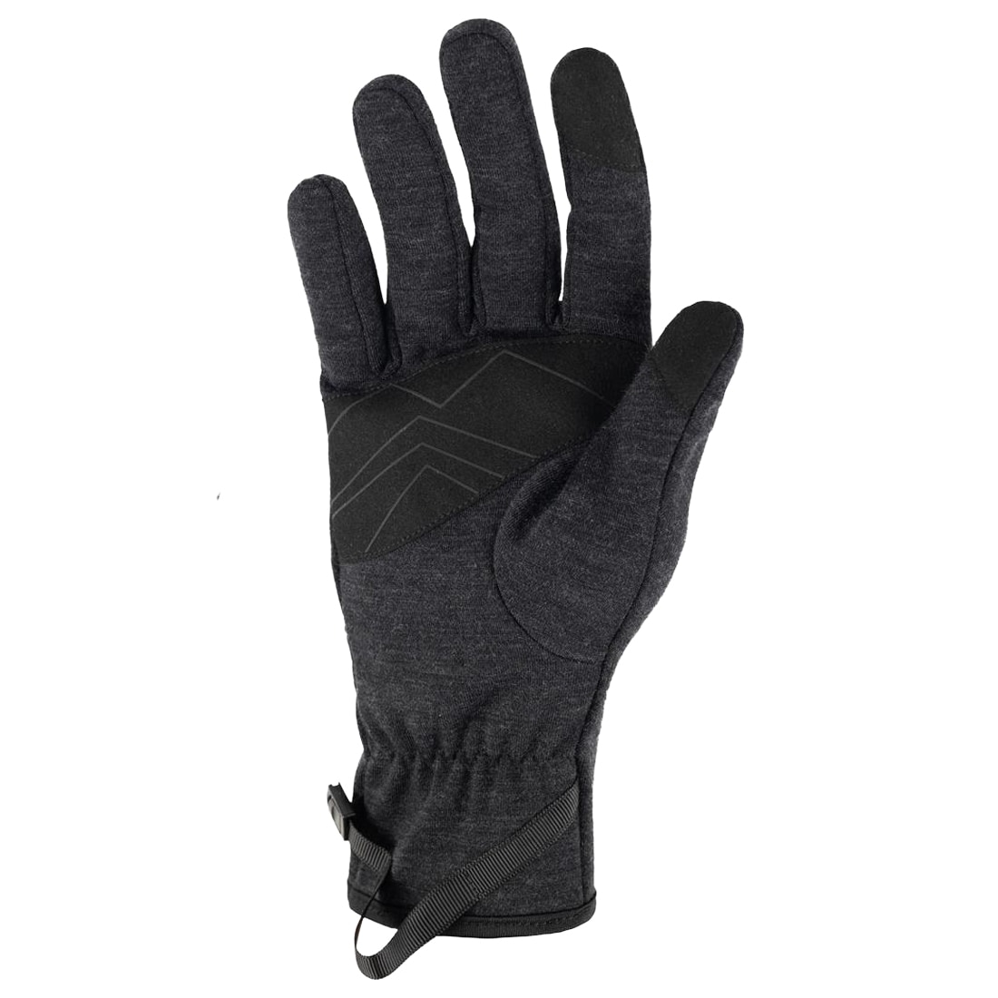 Buff Merino Fleece Gloves - Black