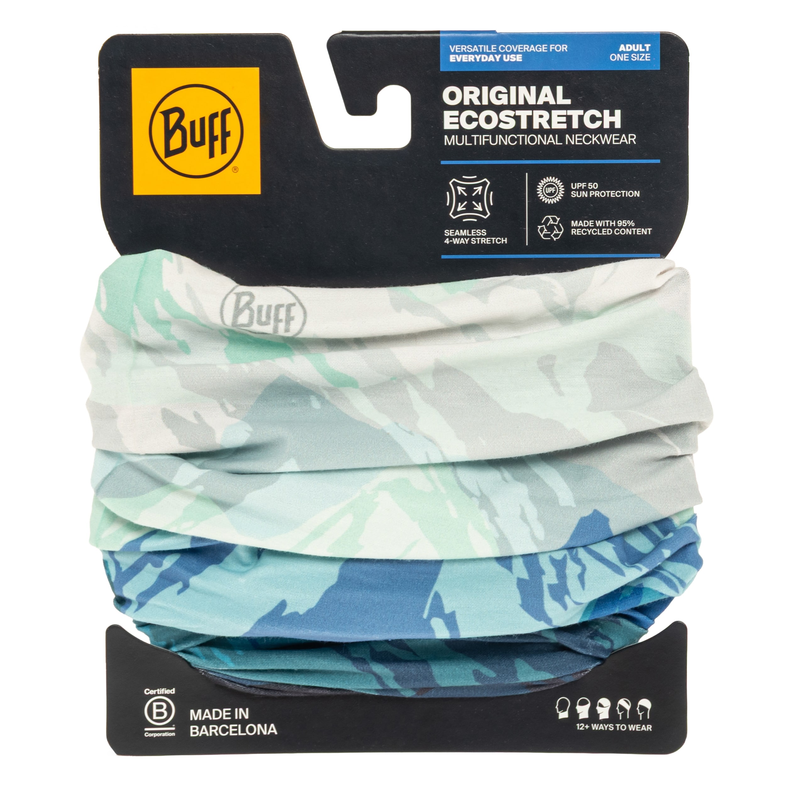 Chusta ochronna Buff Original Ecostretch - Dryen Blue