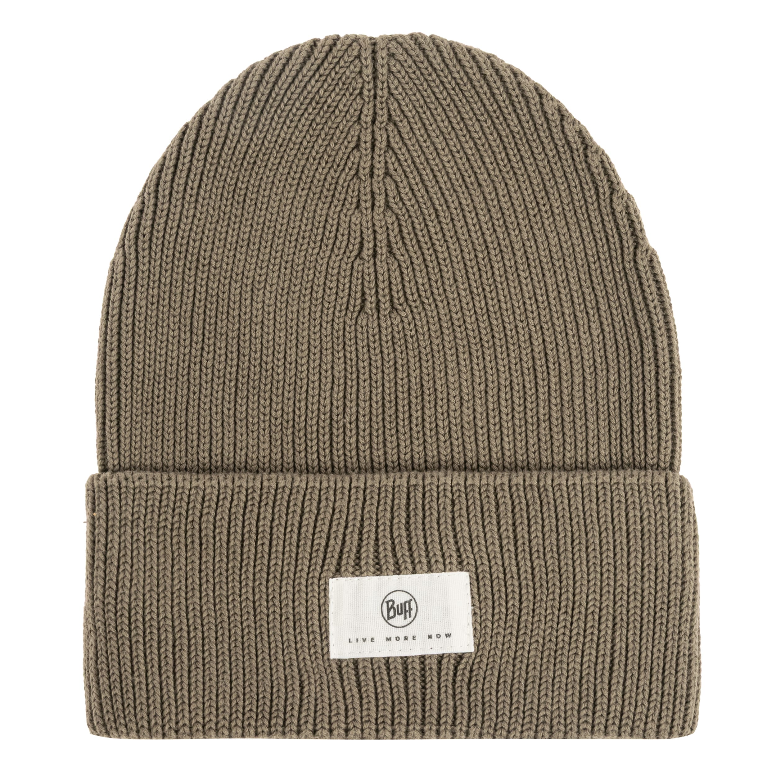 Buff Knitted Beanie Drisk Hat - Beetle Green