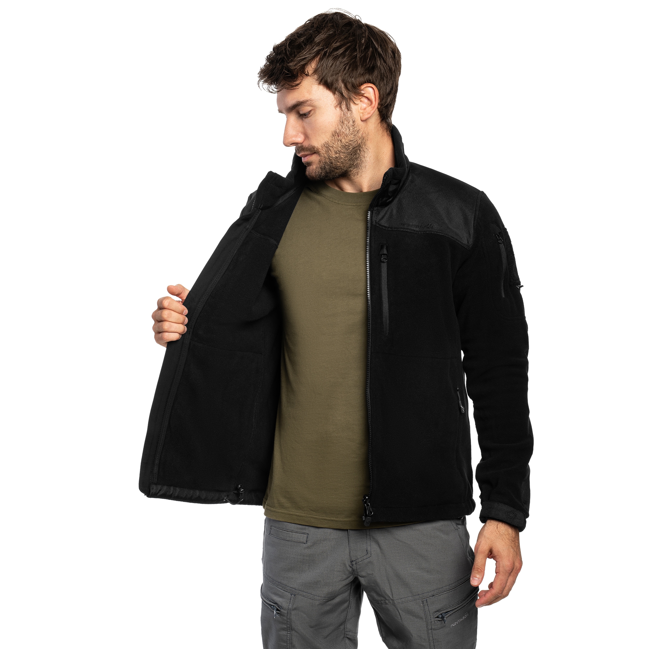 Тактичний фліс Pentagon Nestor 2.5 - Black