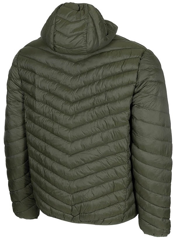 Kurtka MFH Reversible Quilted Thermal Jacket - OD Green/Brown