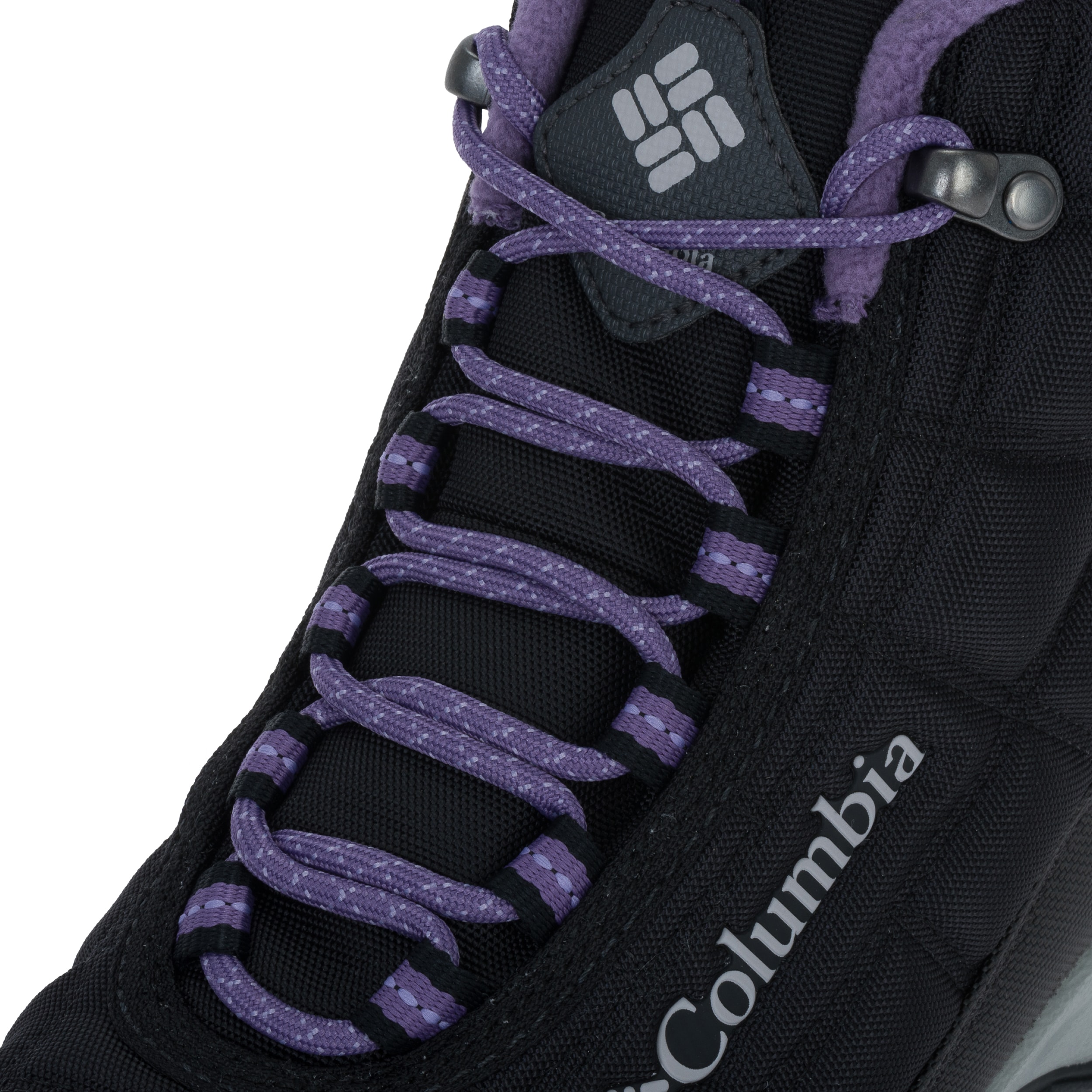 Buty damskie Columbia Firecamp - Black/Plum Purple