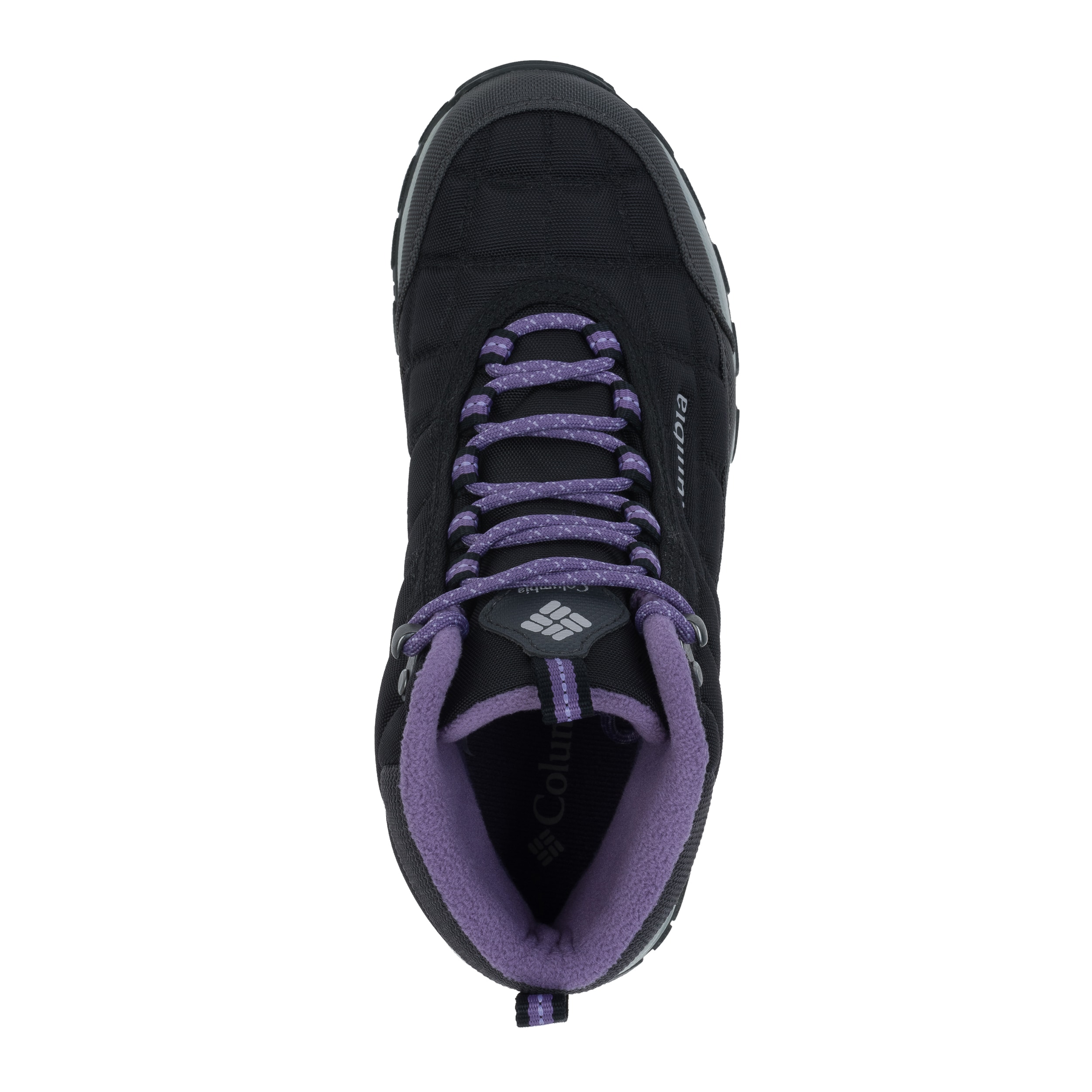 Buty damskie Columbia Firecamp - Black/Plum Purple