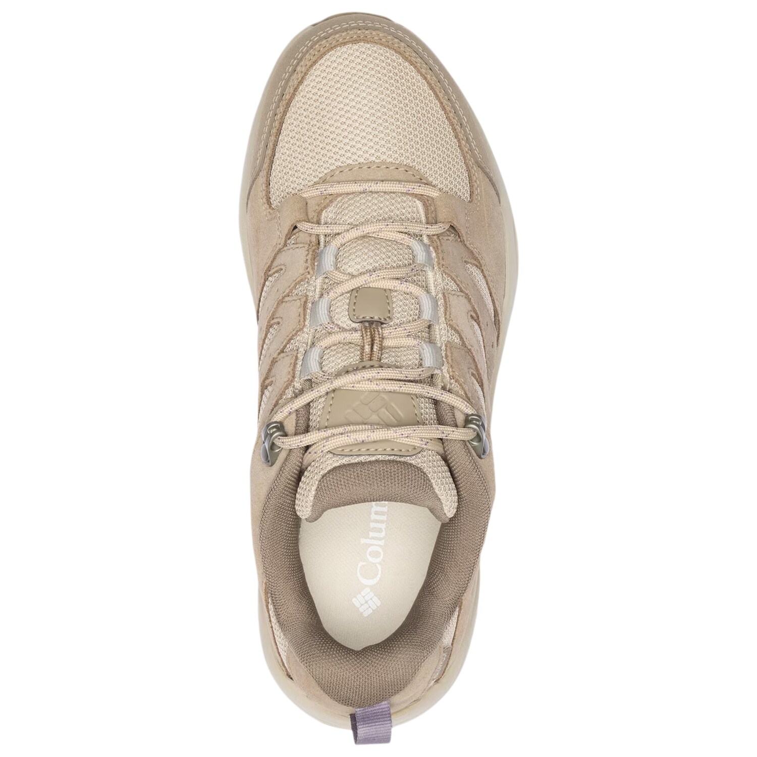 Buty damskie Columbia Redmond IV Low Waterproof - Wet Sand, Graphite Purple